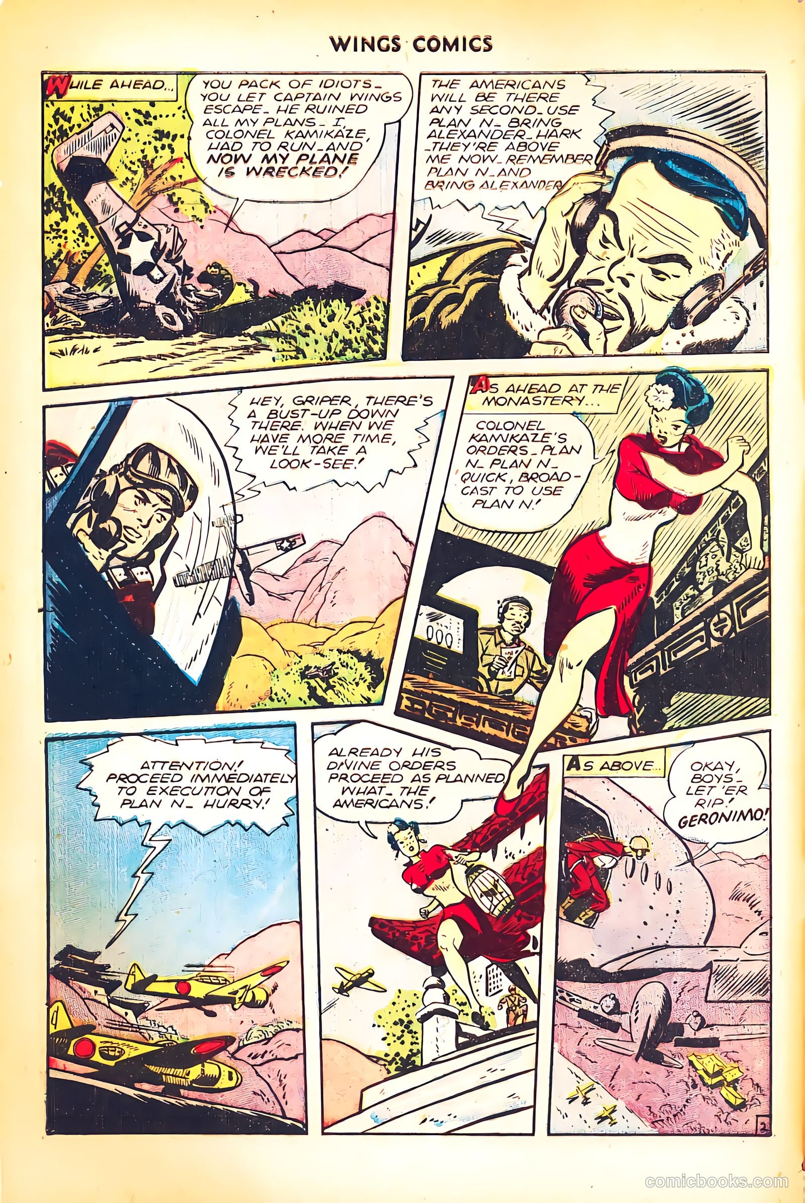 Wings Comics #71 — page 4 of 52