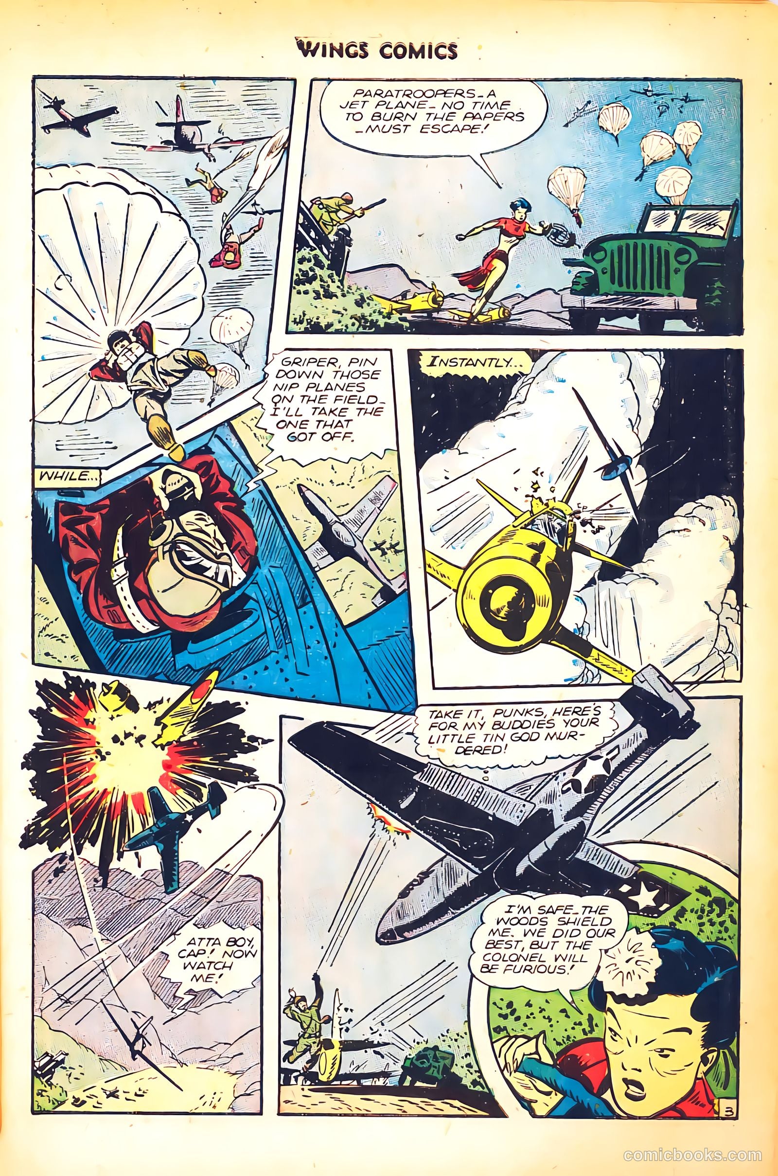 Wings Comics #71 — page 5 of 52