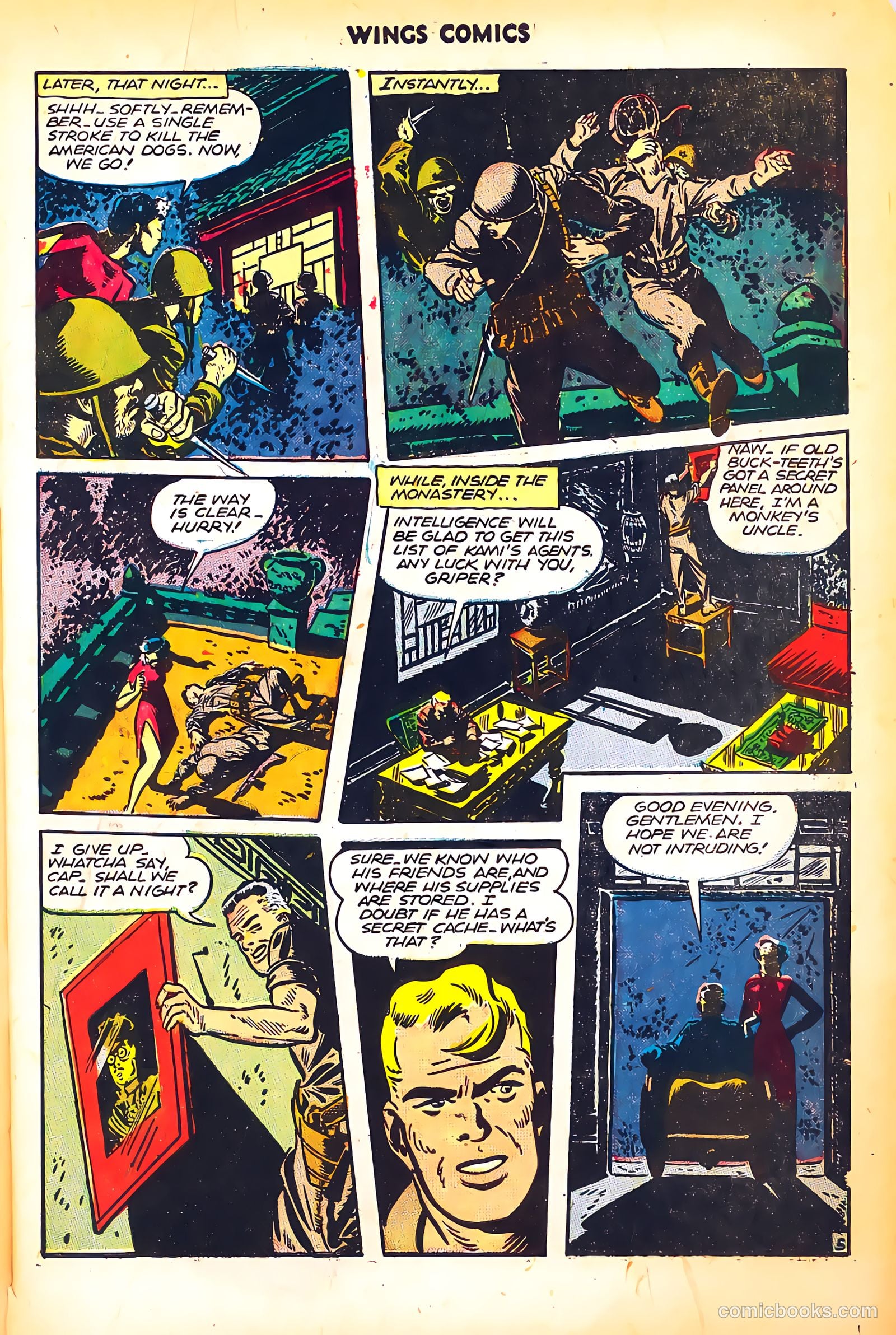 Wings Comics #71 — page 7 of 52