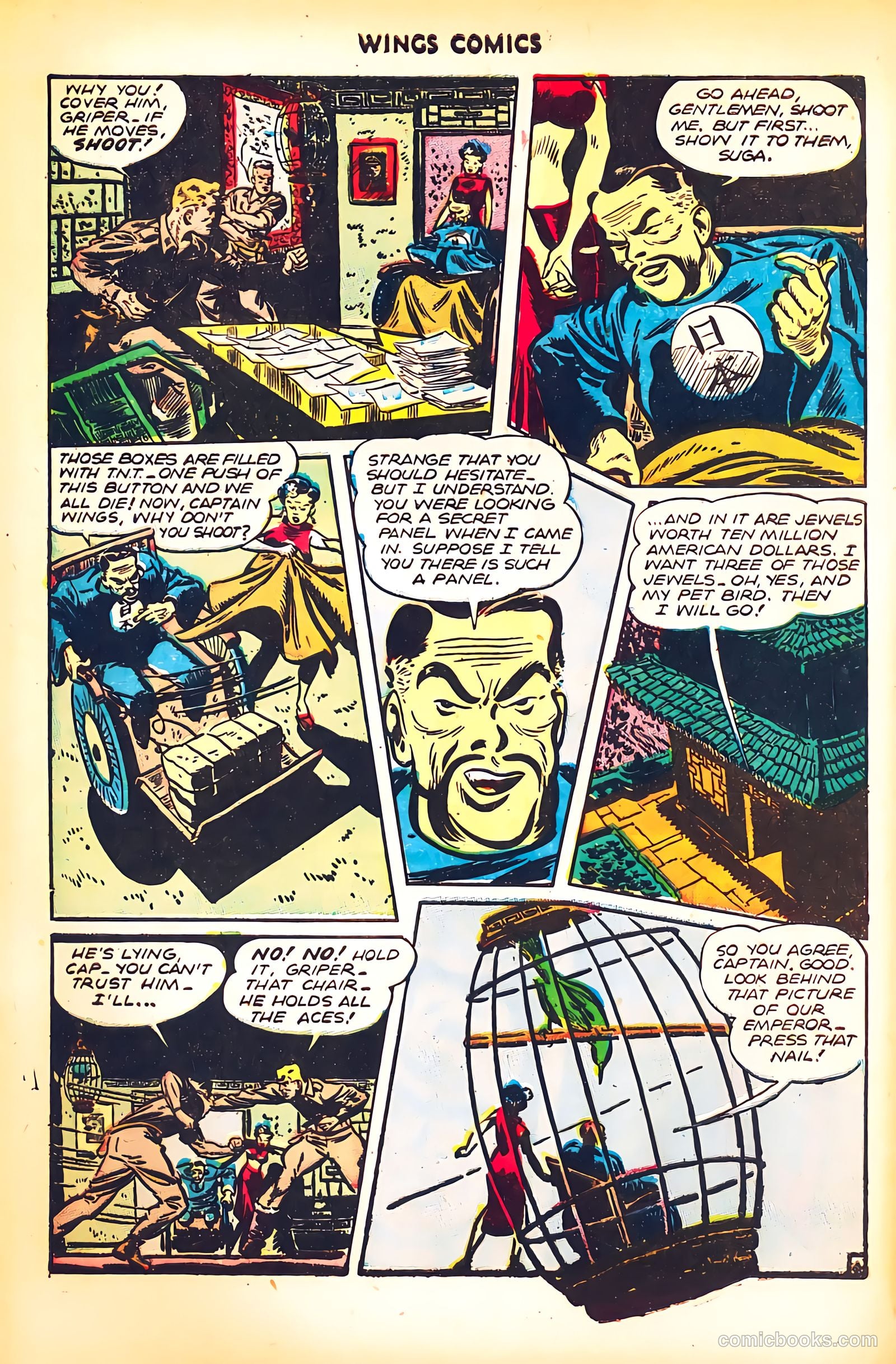 Wings Comics #71 — page 8 of 52