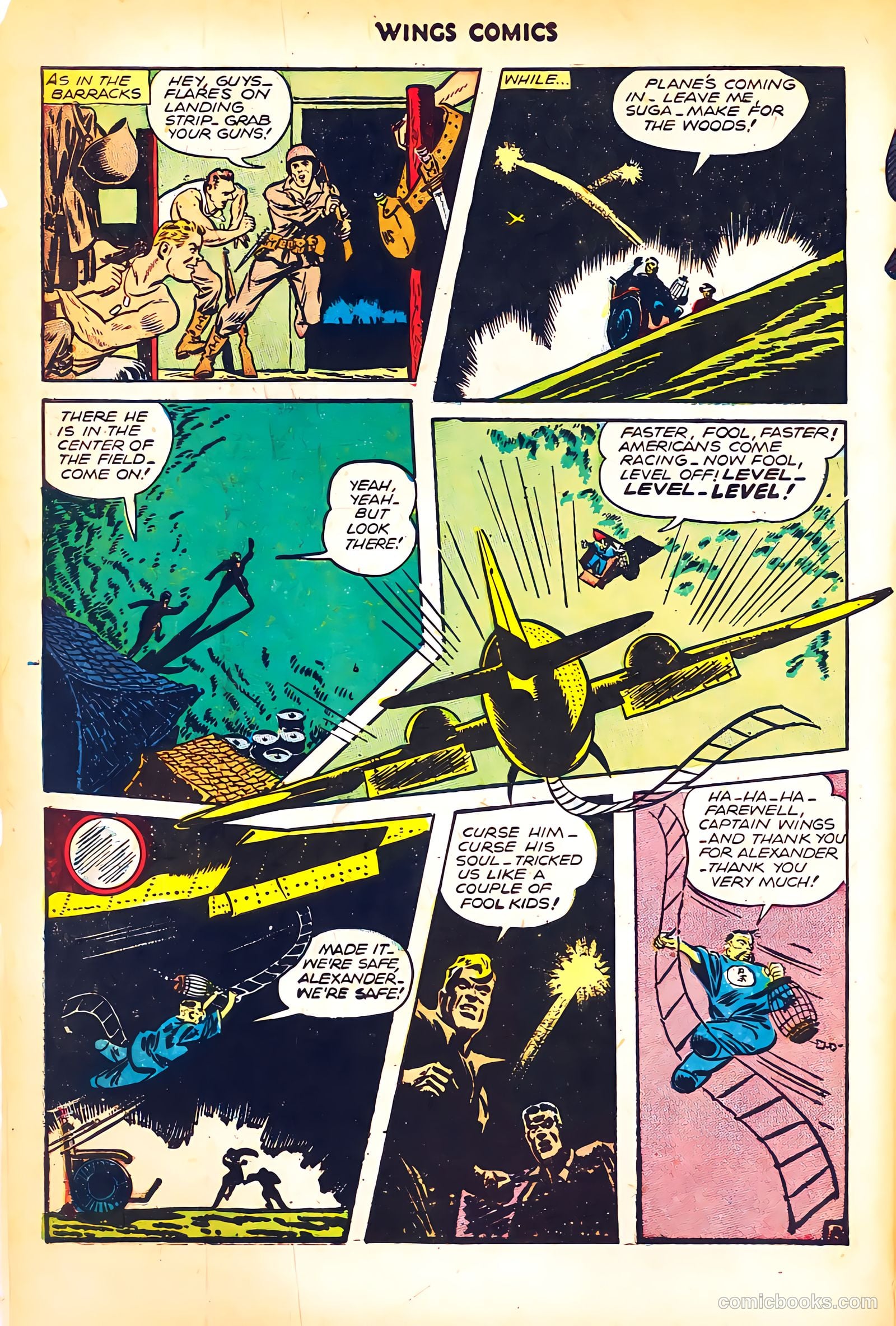 Wings Comics #71 — page 10 of 52