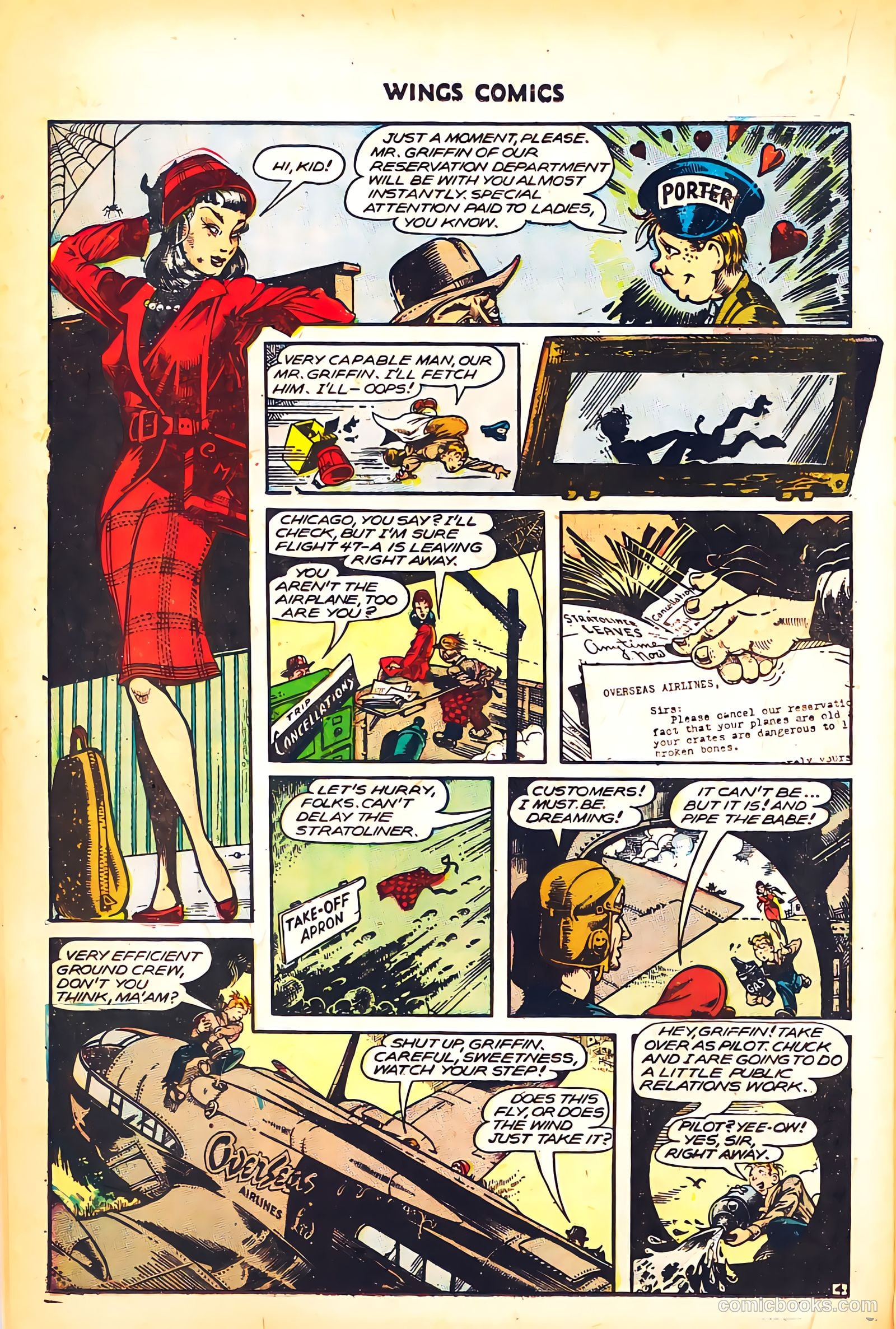 Wings Comics #71 — page 22 of 52