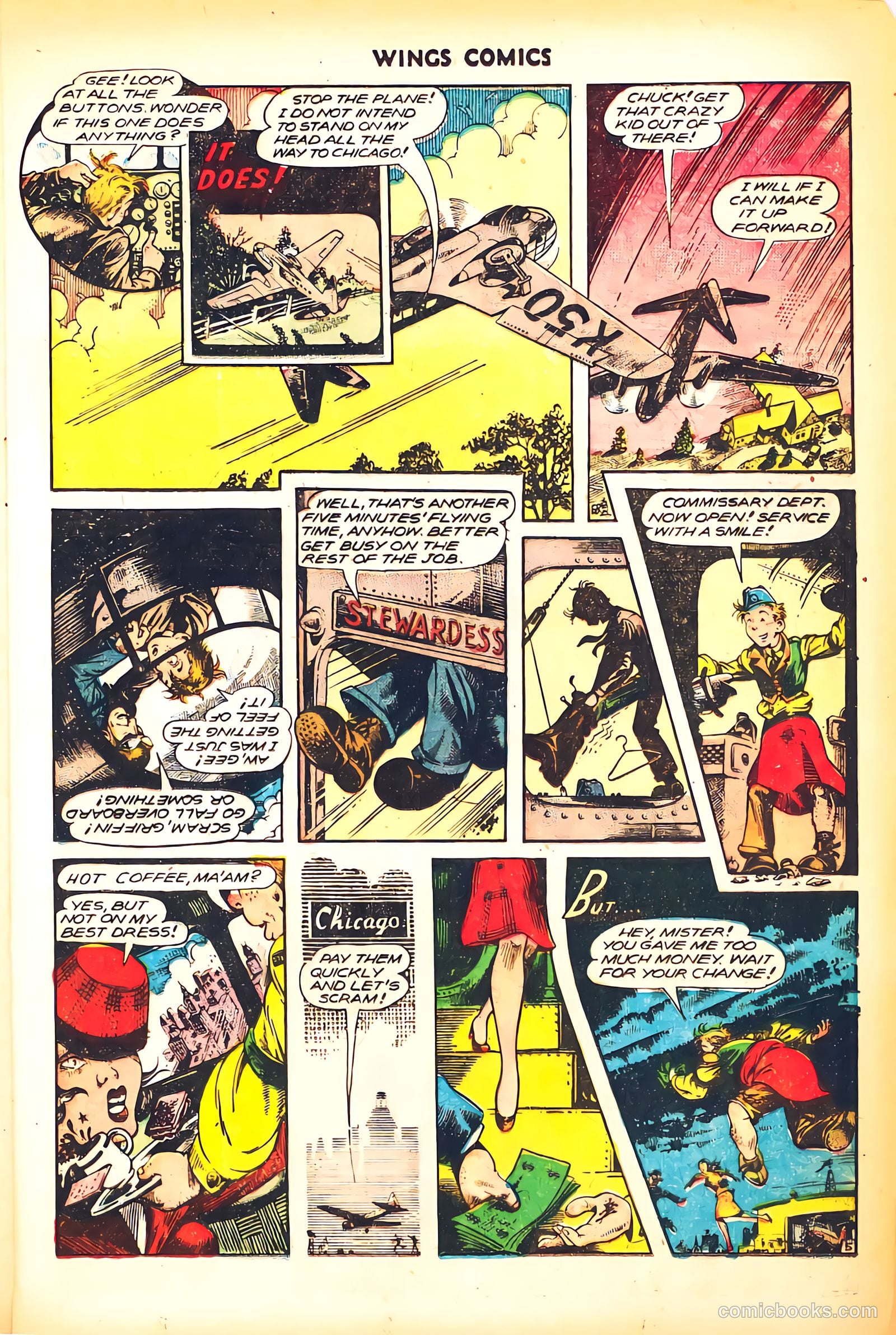Wings Comics #71 — page 23 of 52