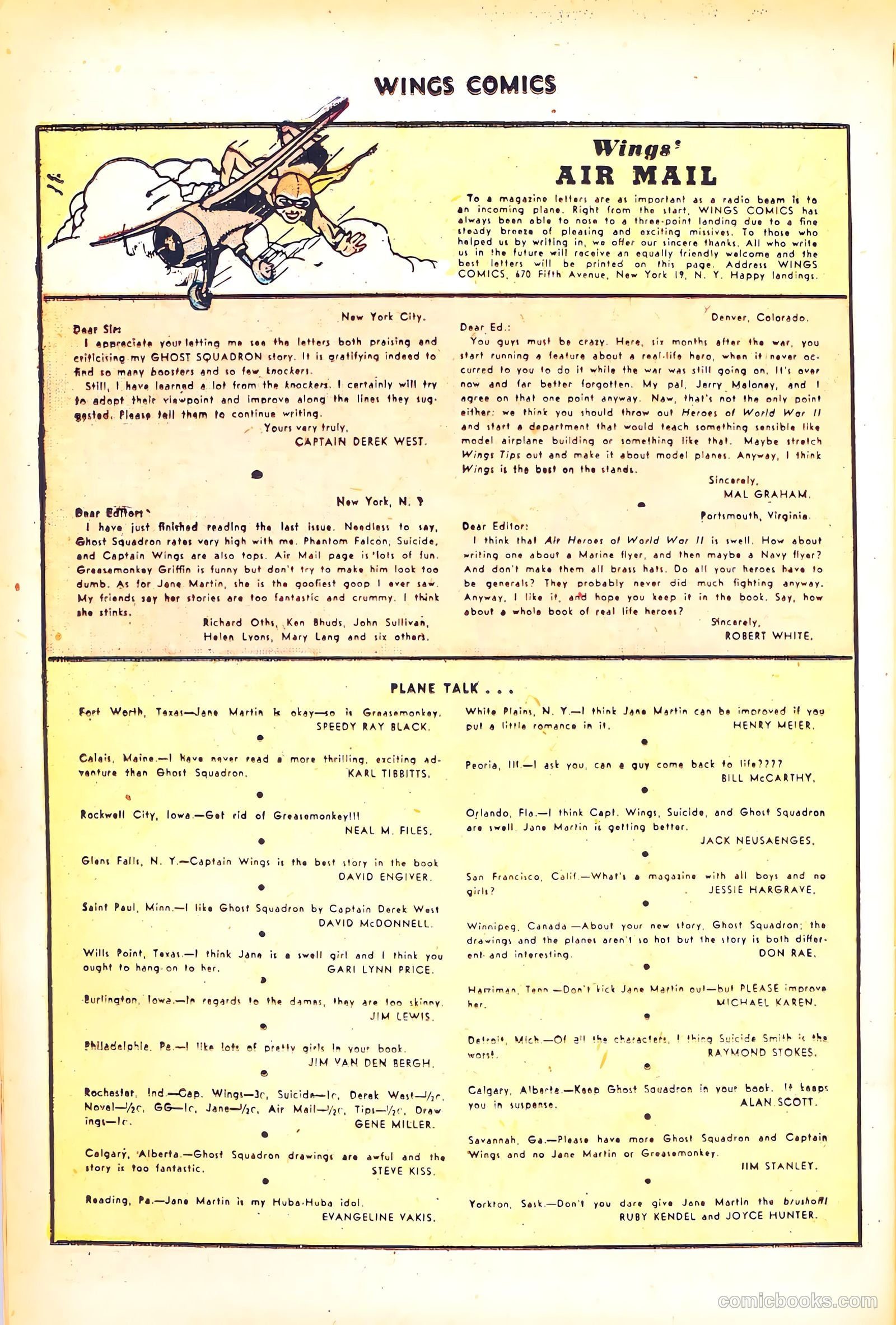 Wings Comics #71 — page 36 of 52