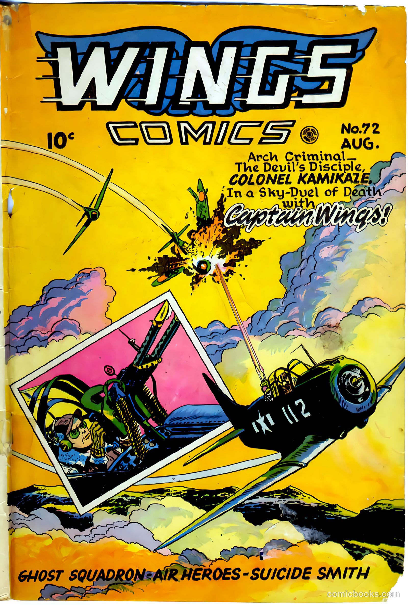 Wings Comics #72 — page 1 of 52