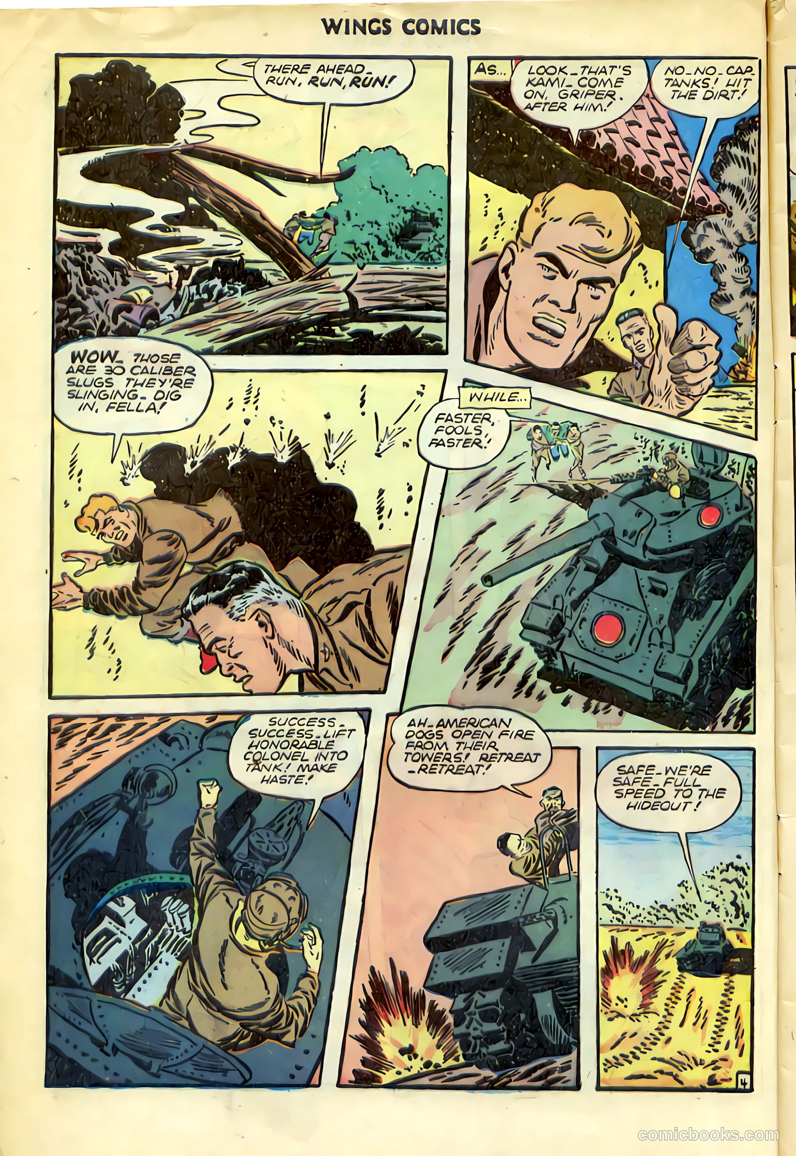 Wings Comics #72 — page 6 of 52