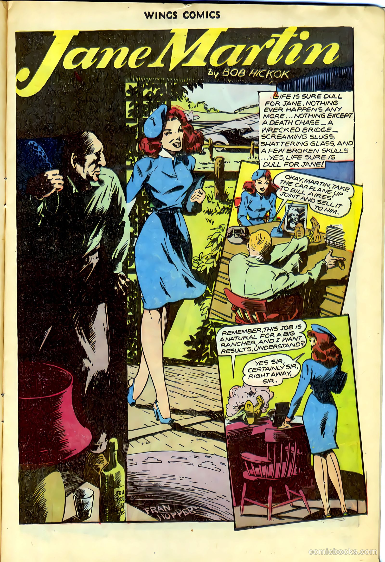 Wings Comics #72 — page 13 of 52