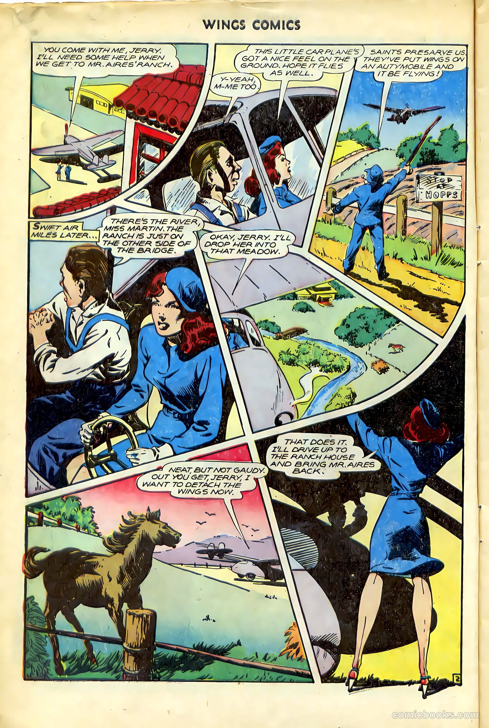 Wings Comics #72 — page 14 of 52