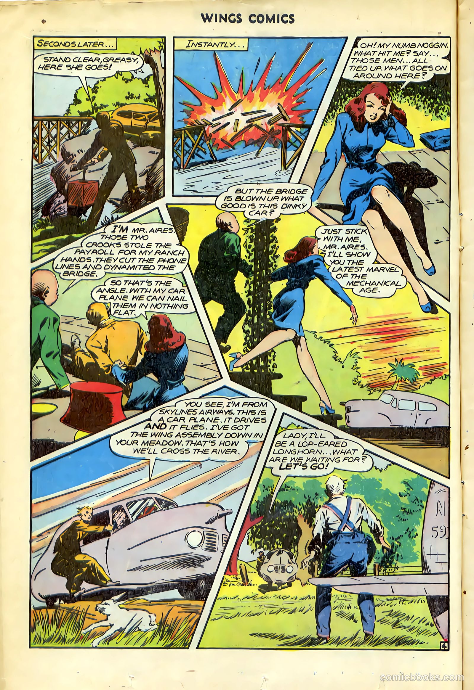 Wings Comics #72 — page 16 of 52