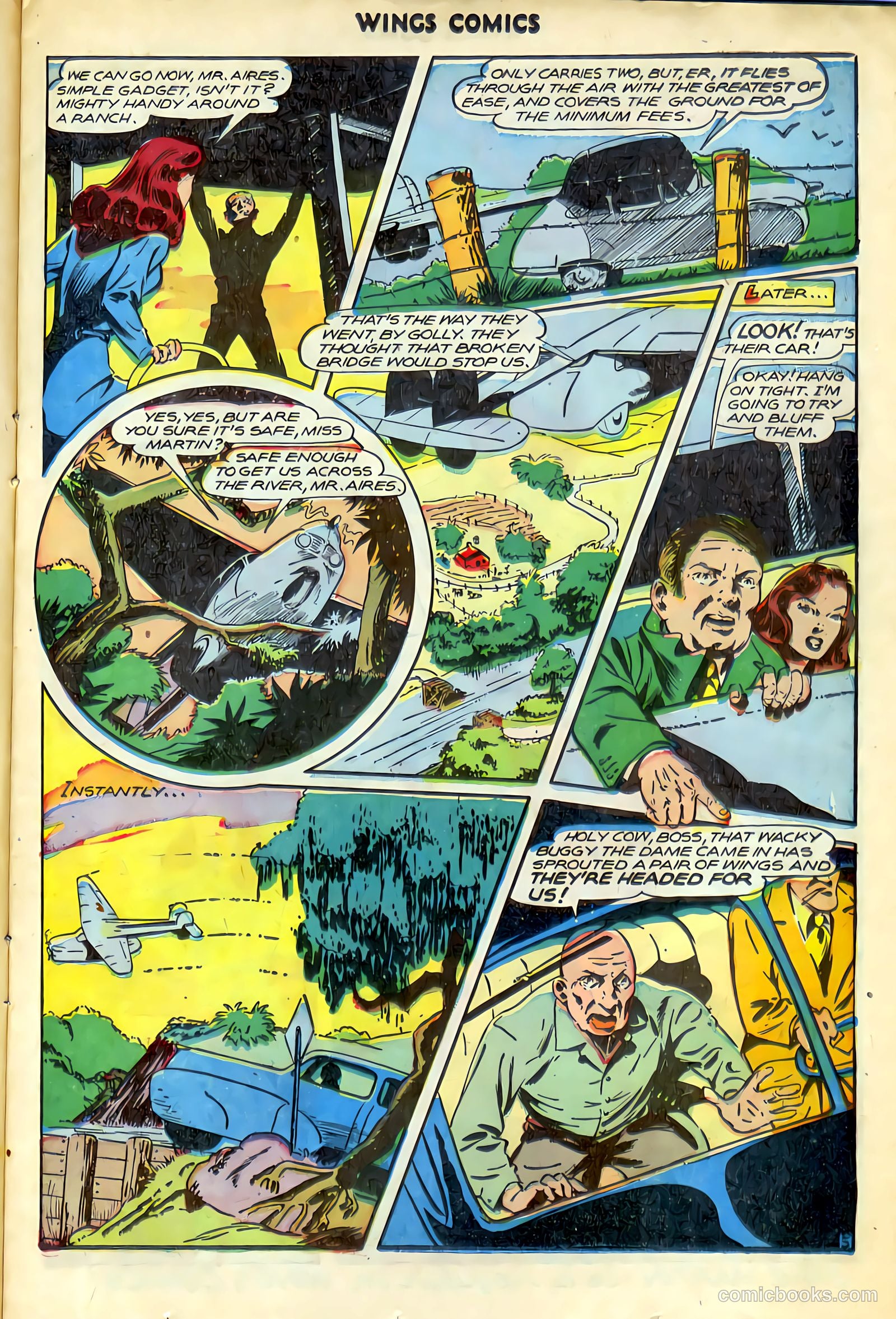 Wings Comics #72 — page 17 of 52