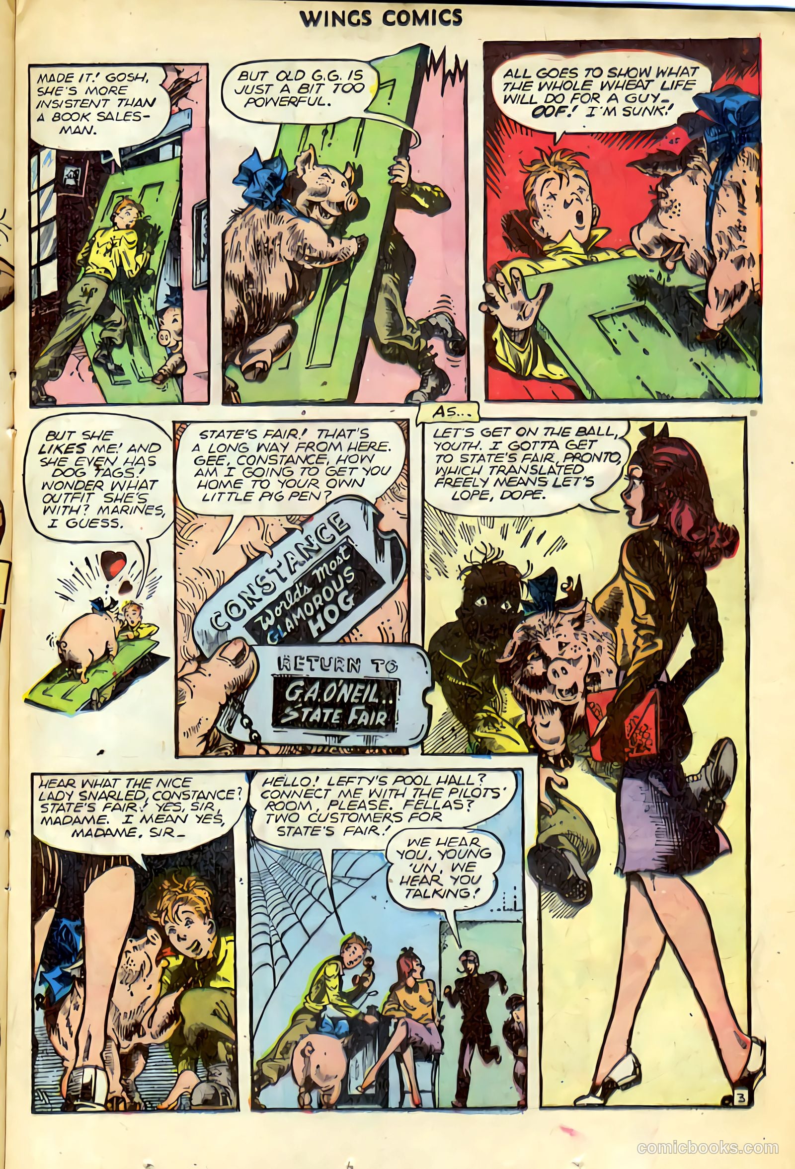 Wings Comics #72 — page 21 of 52