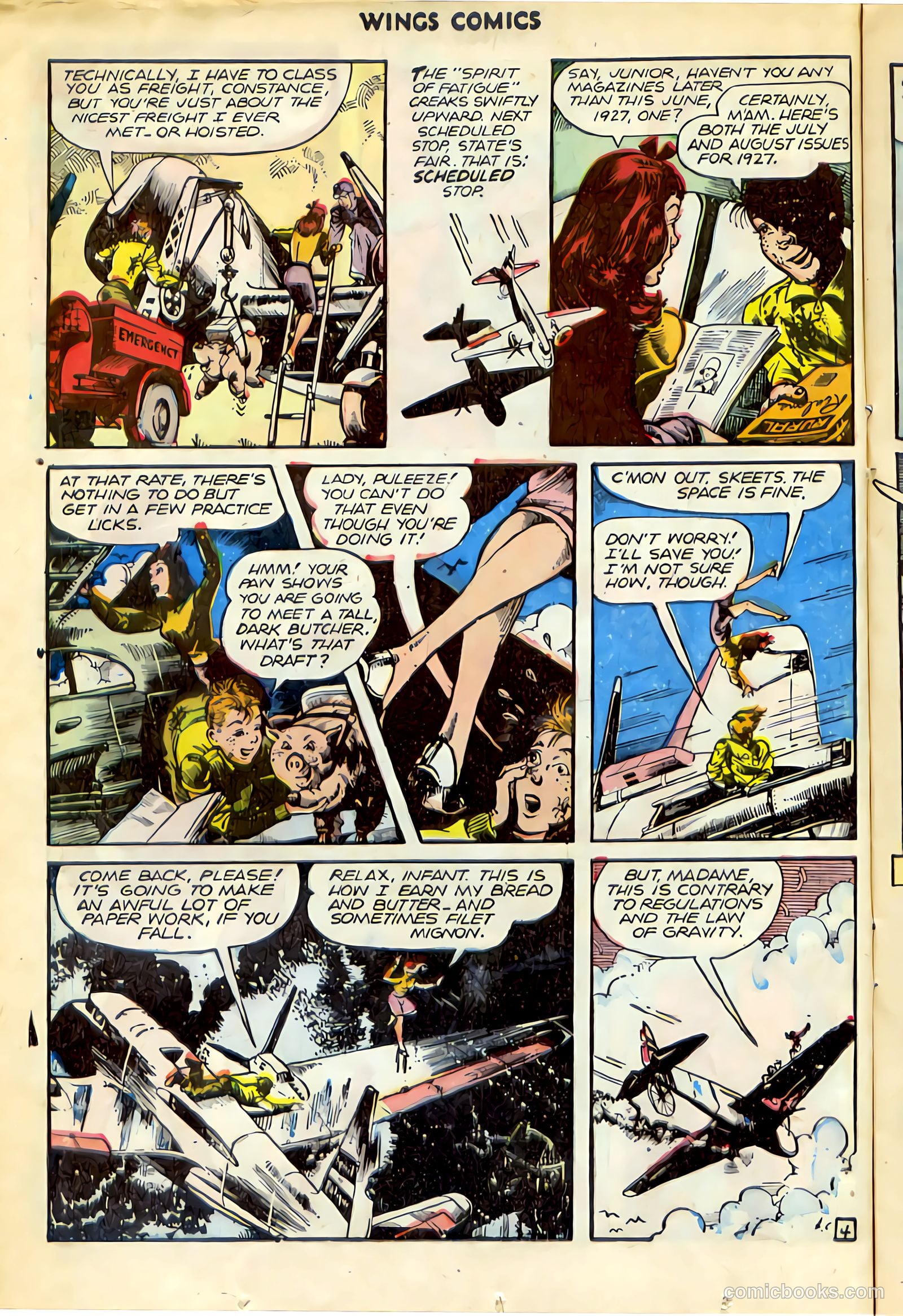 Wings Comics #72 — page 22 of 52