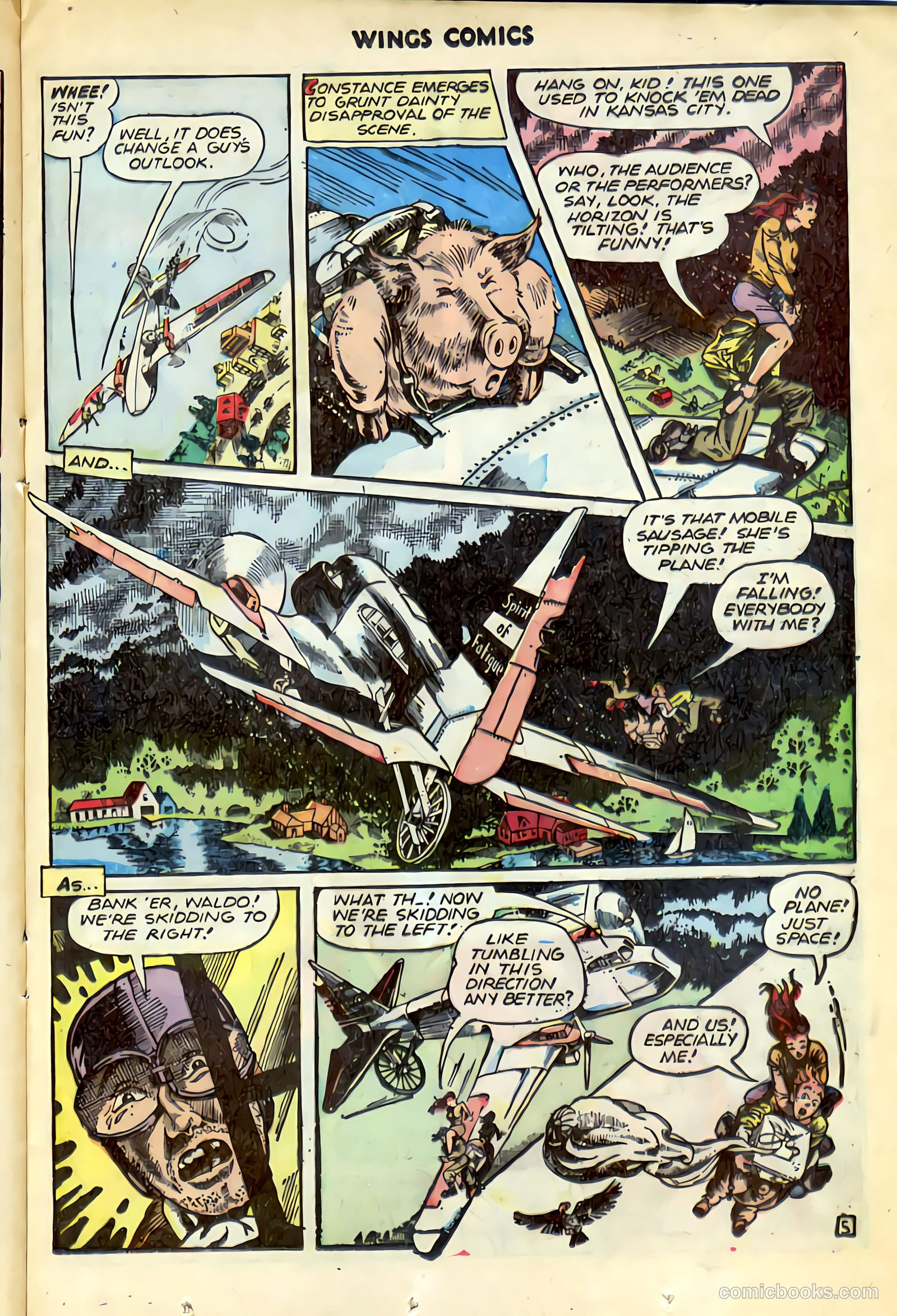 Wings Comics #72 — page 23 of 52