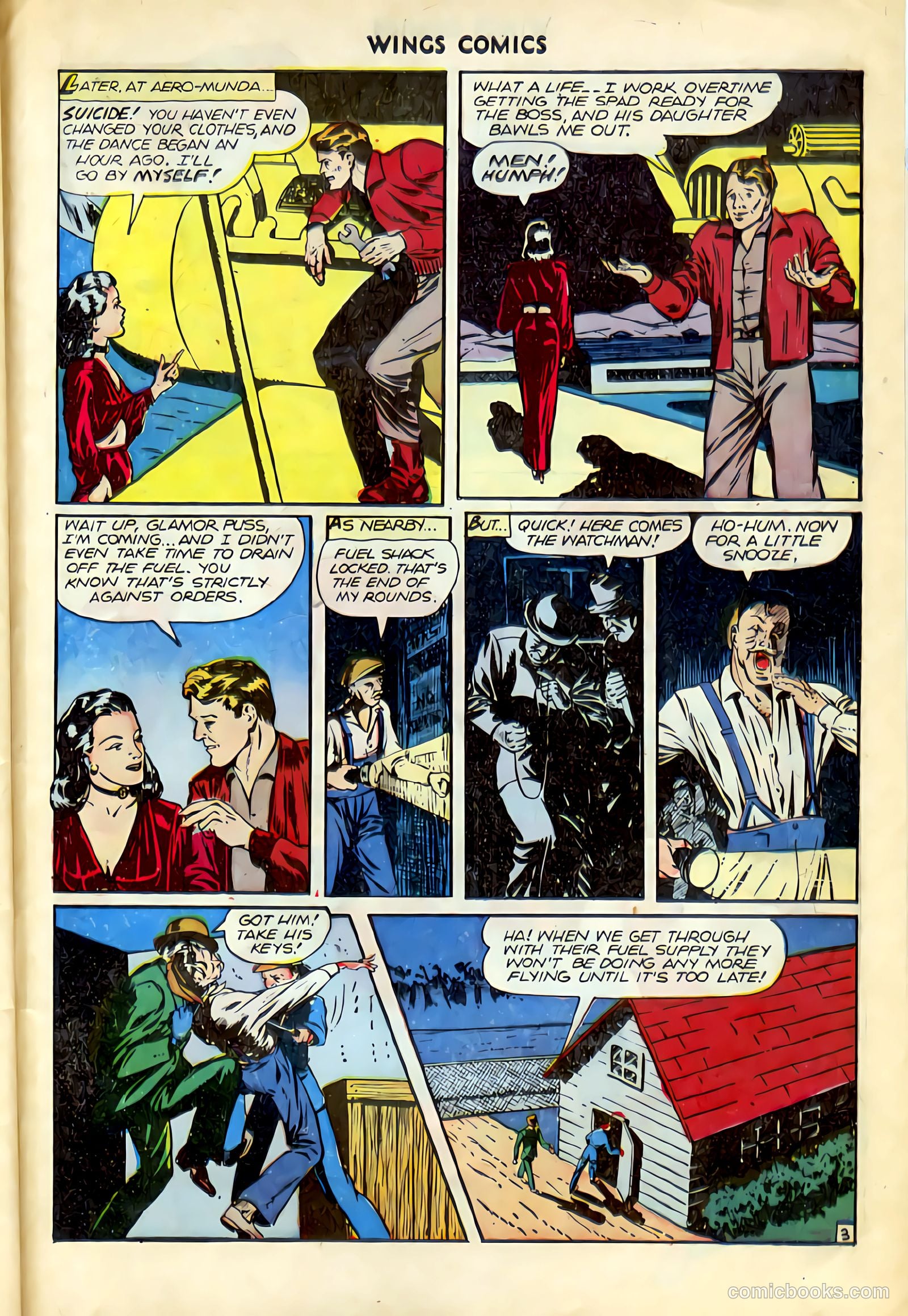 Wings Comics #72 — page 39 of 52