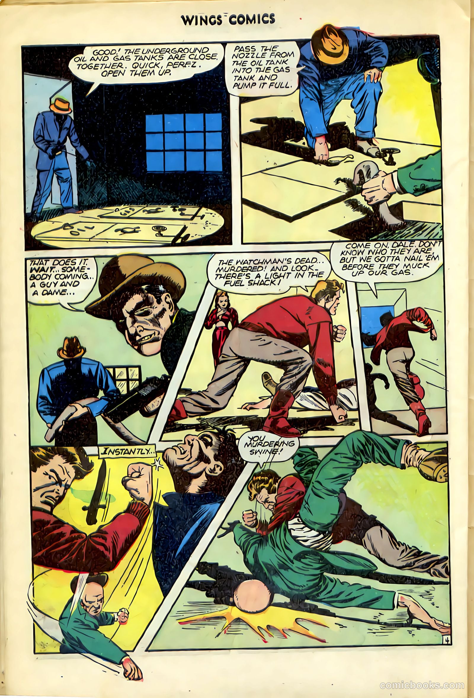 Wings Comics #72 — page 40 of 52