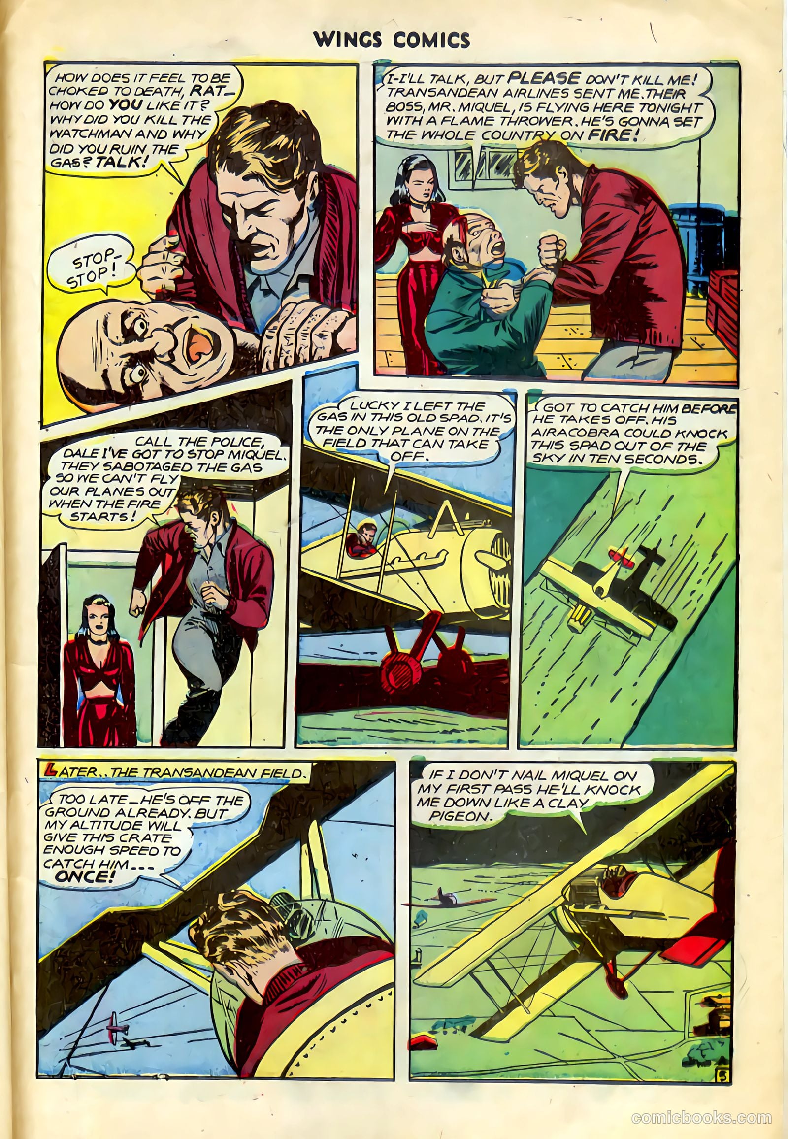 Wings Comics #72 — page 41 of 52