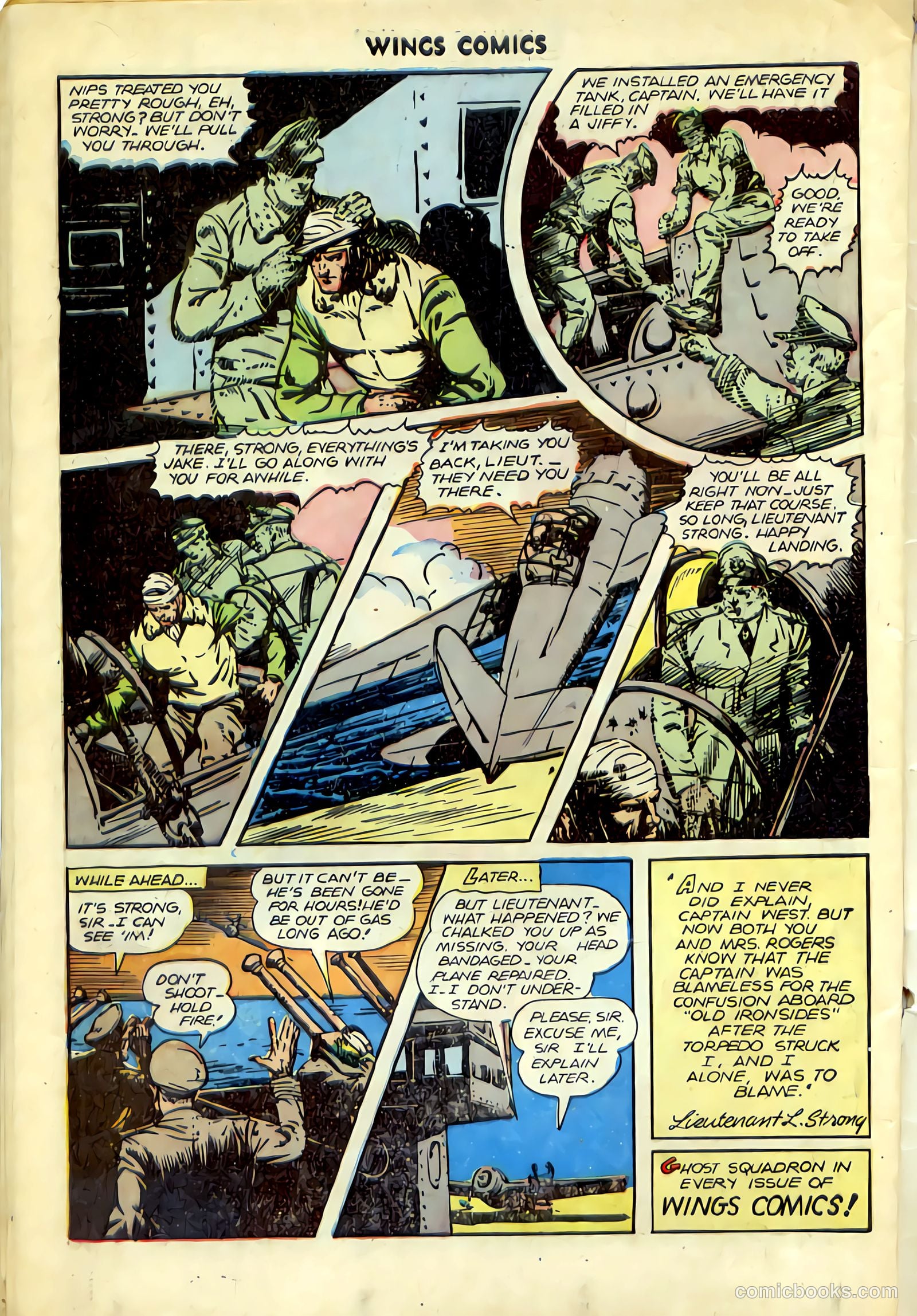 Wings Comics #72 — page 50 of 52