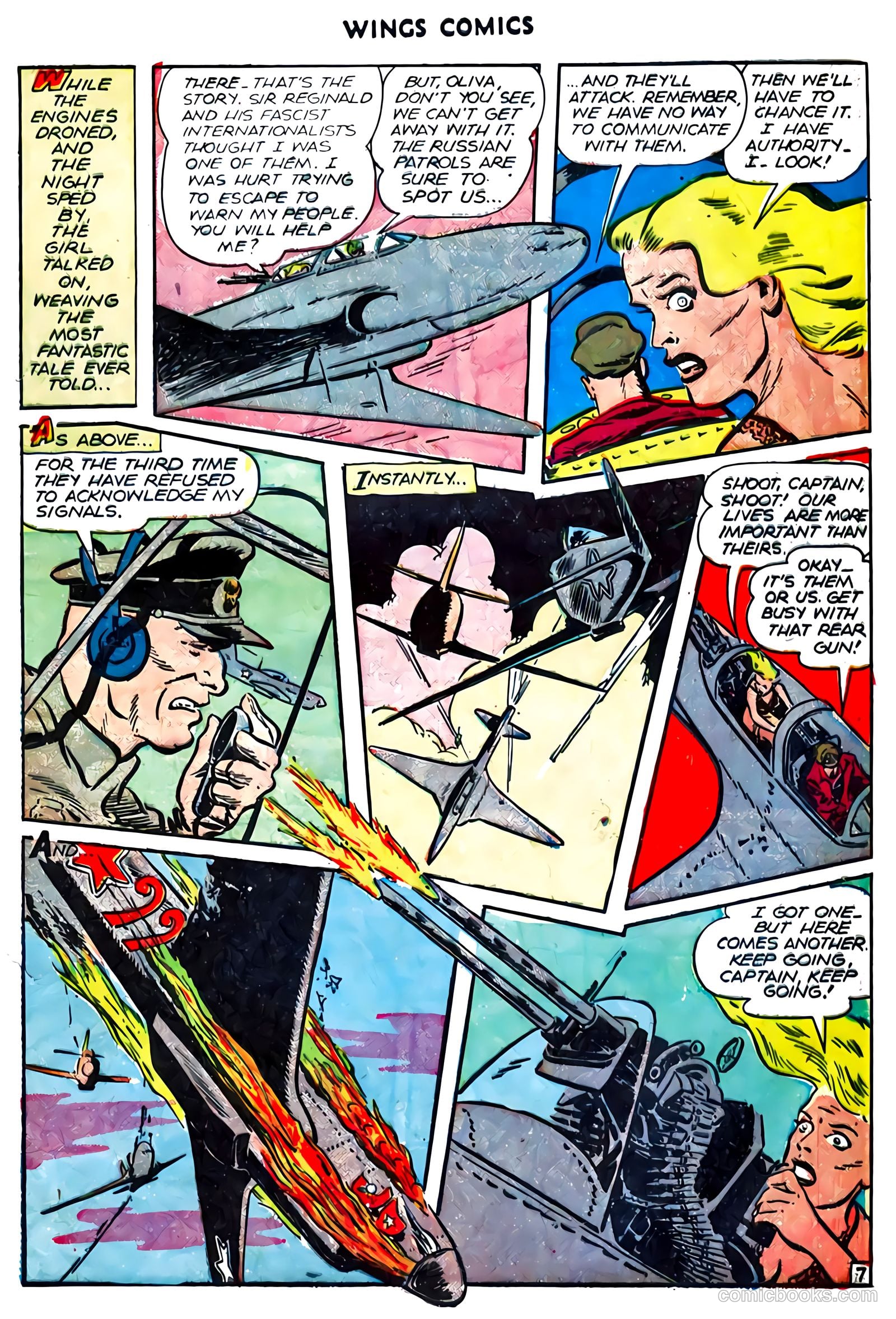 Wings Comics #73 — page 9 of 52