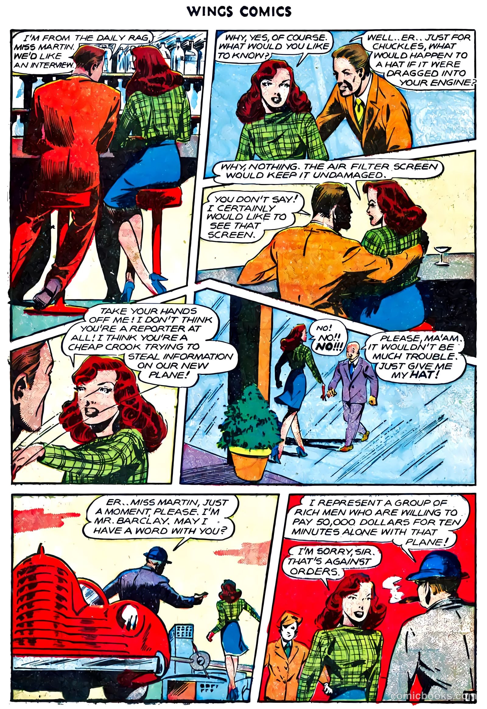Wings Comics #73 — page 16 of 52