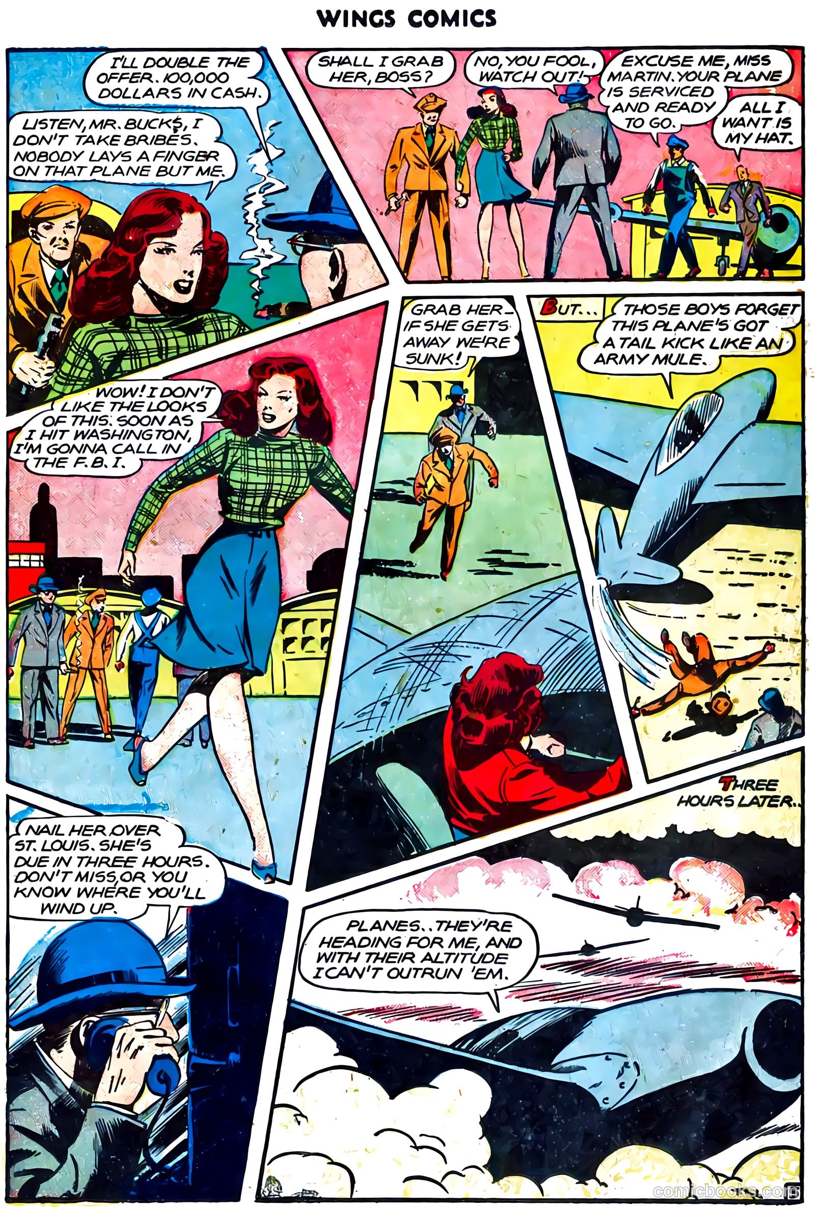 Wings Comics #73 — page 17 of 52