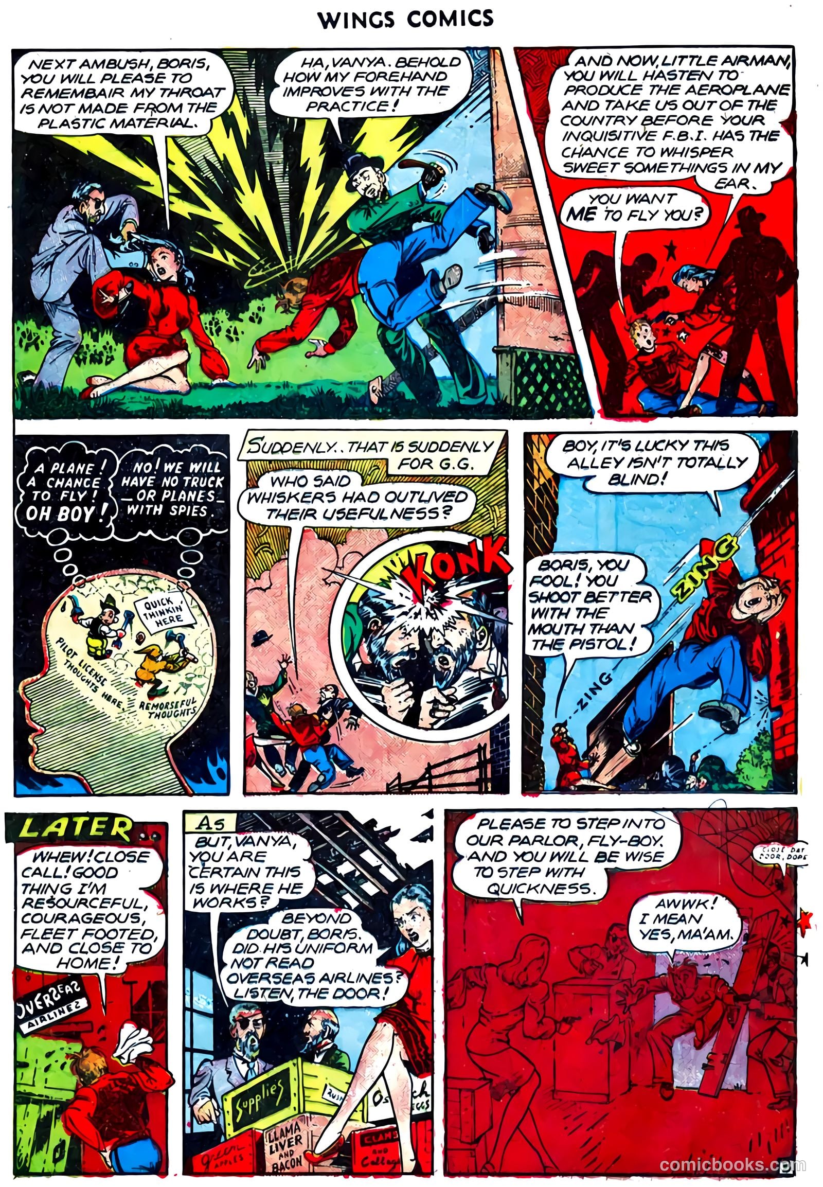 Wings Comics #73 — page 21 of 52