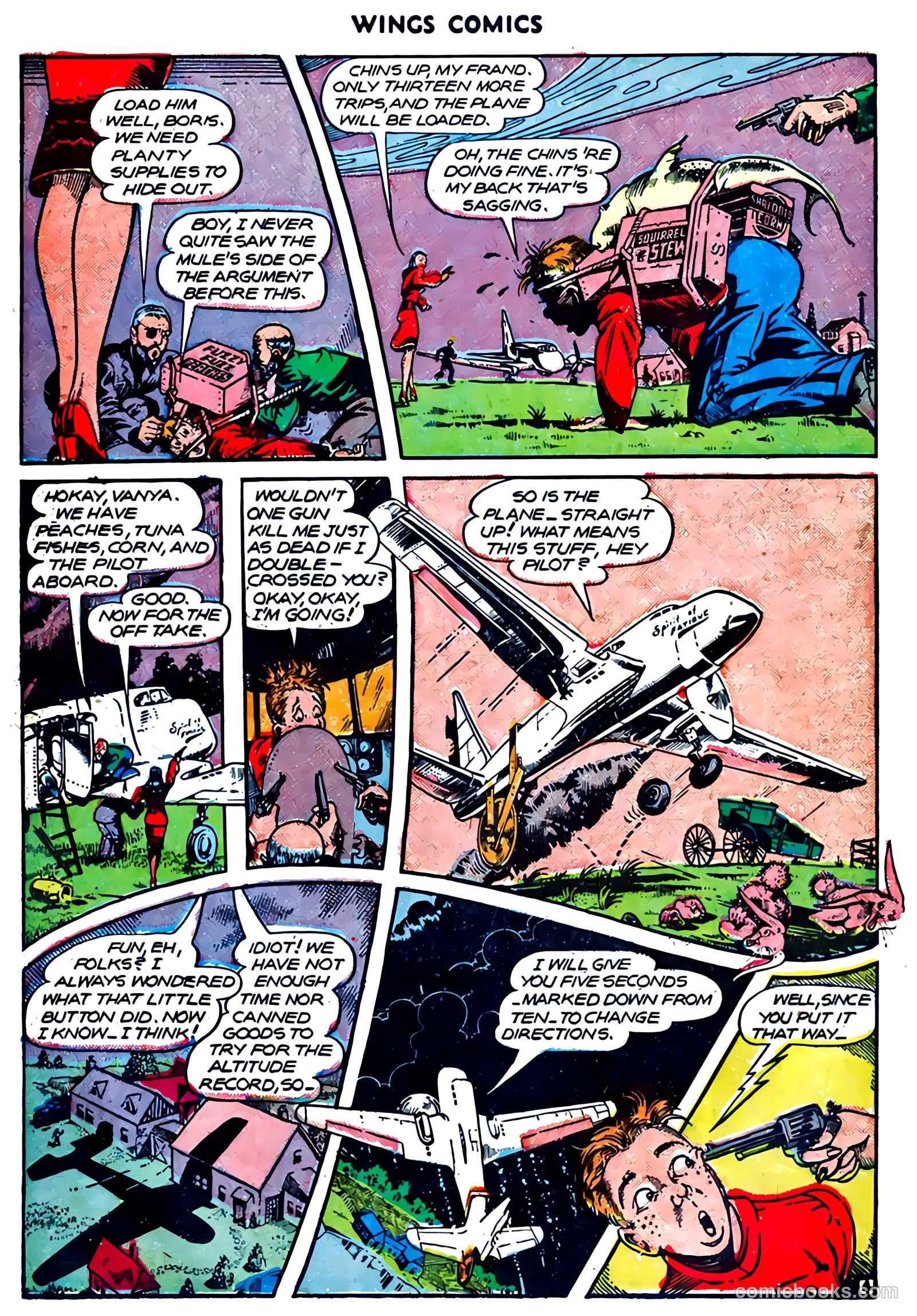 Wings Comics #73 — page 22 of 52
