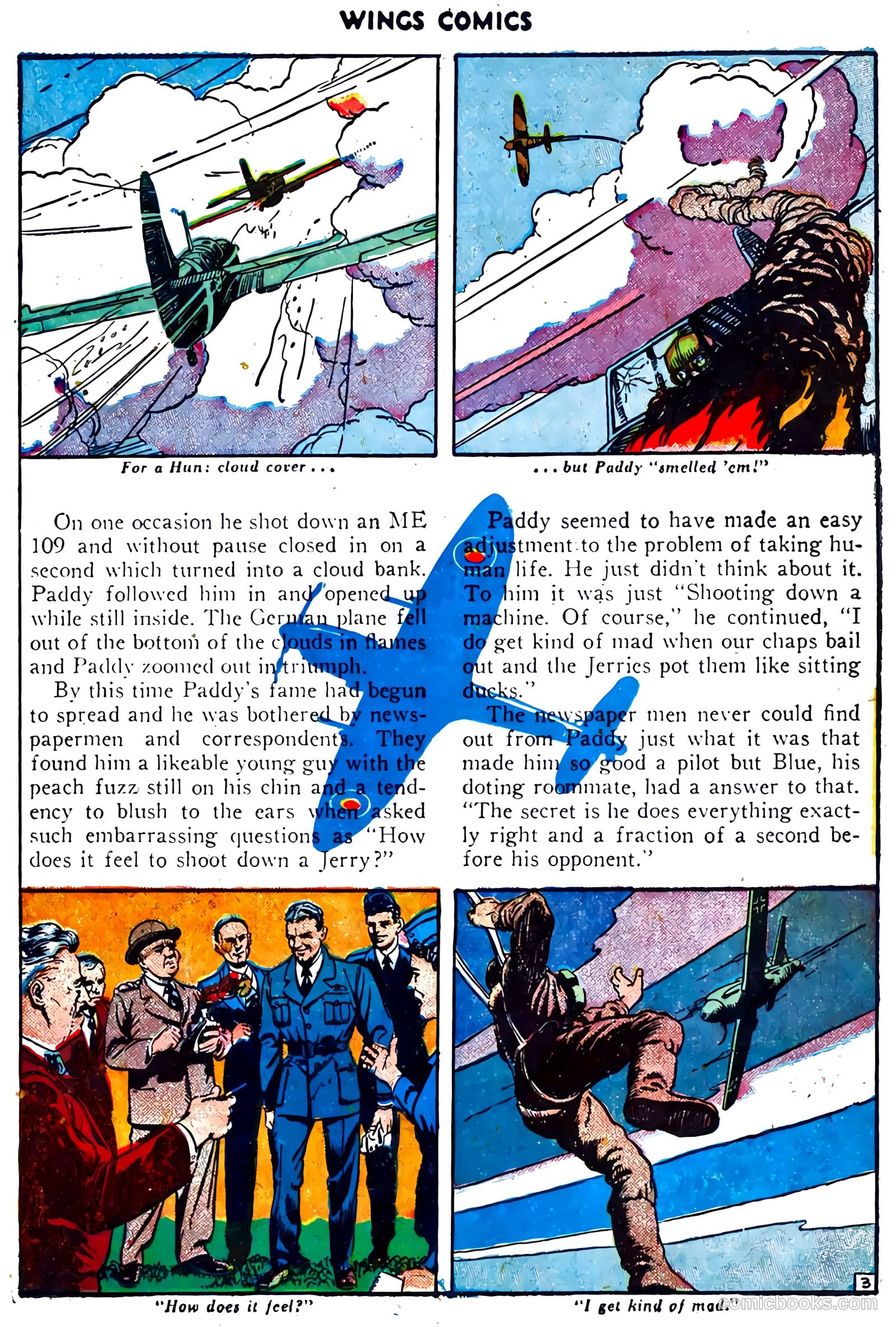 Wings Comics #73 — page 27 of 52