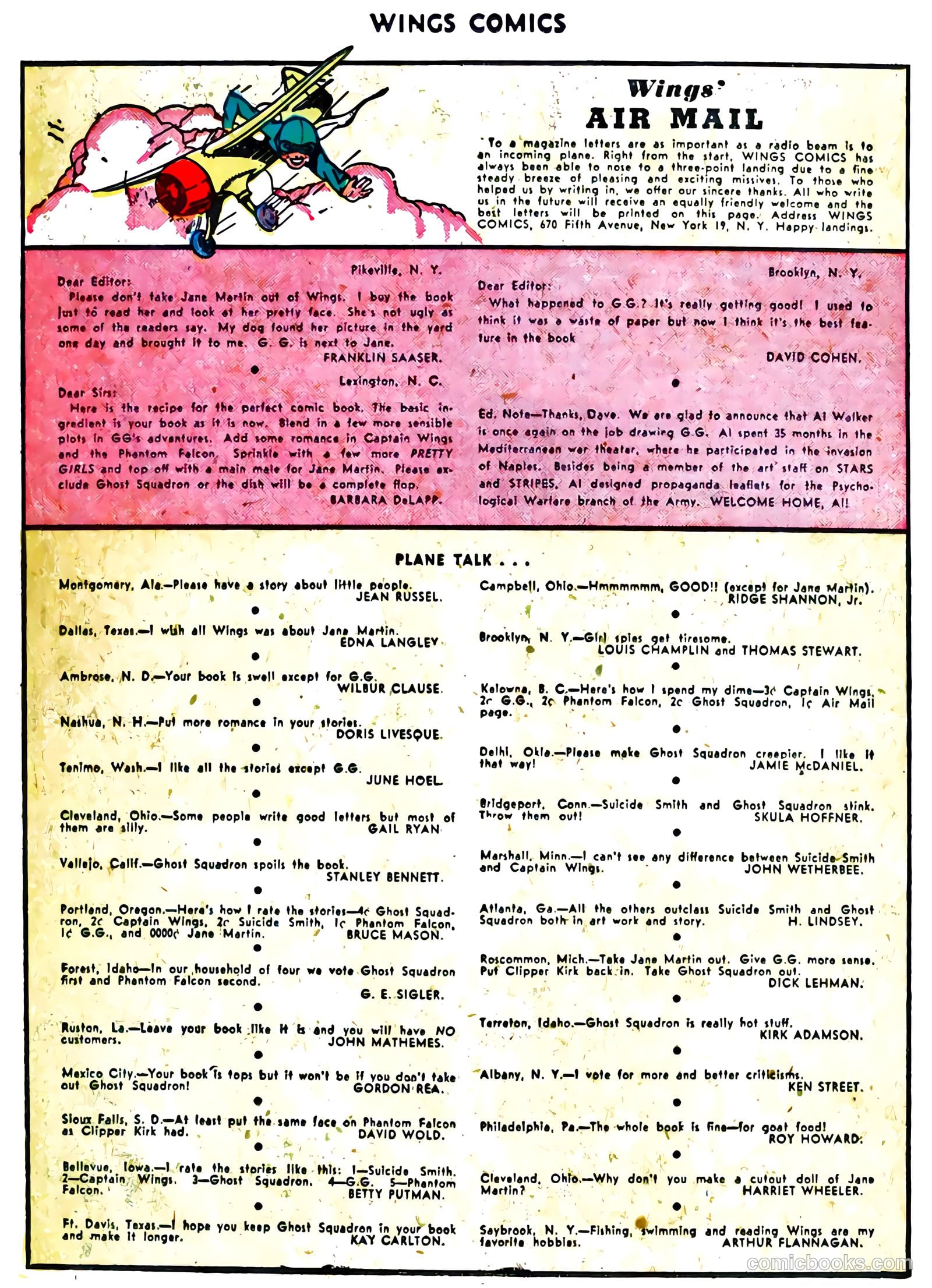 Wings Comics #73 — page 36 of 52