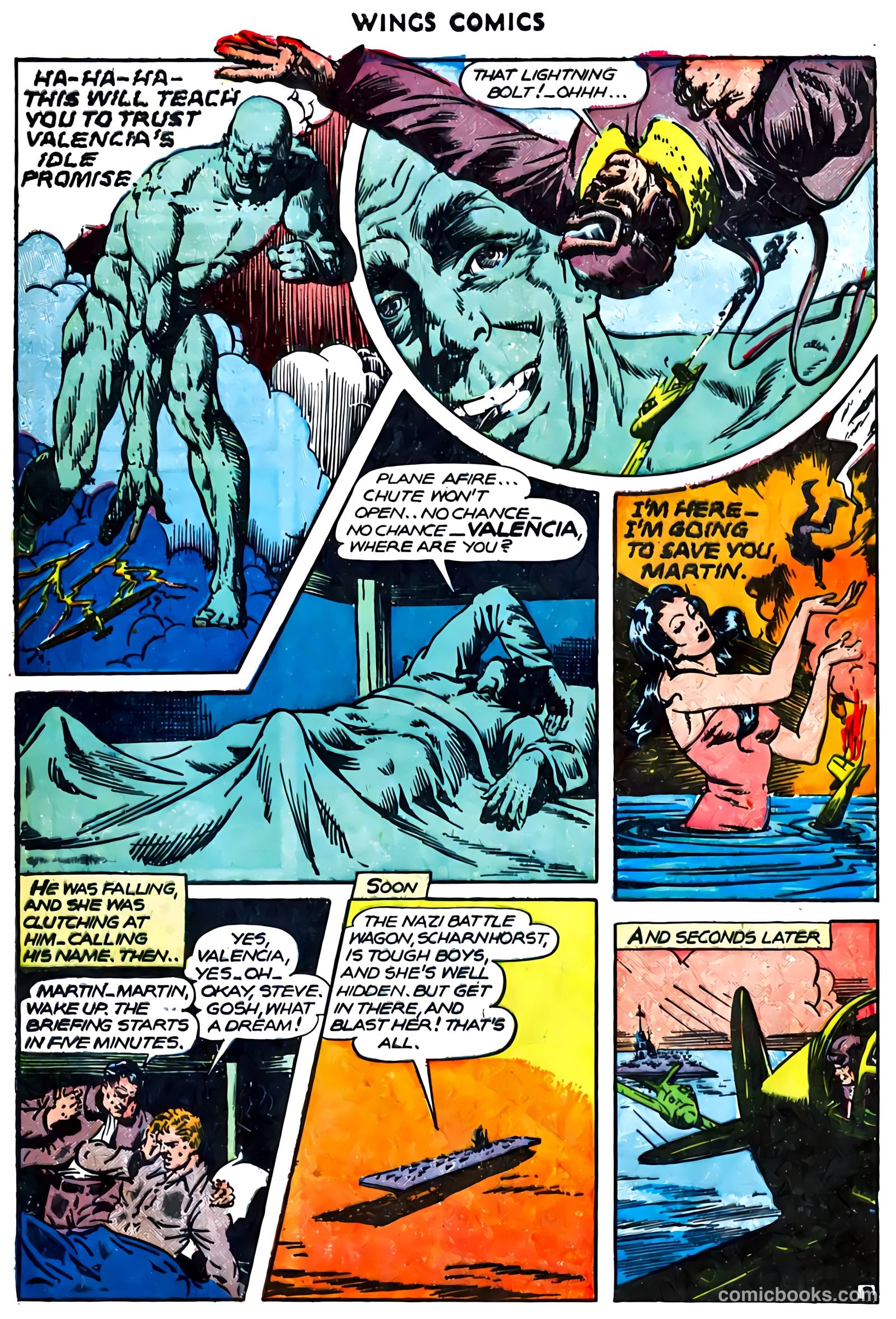 Wings Comics #73 — page 44 of 52