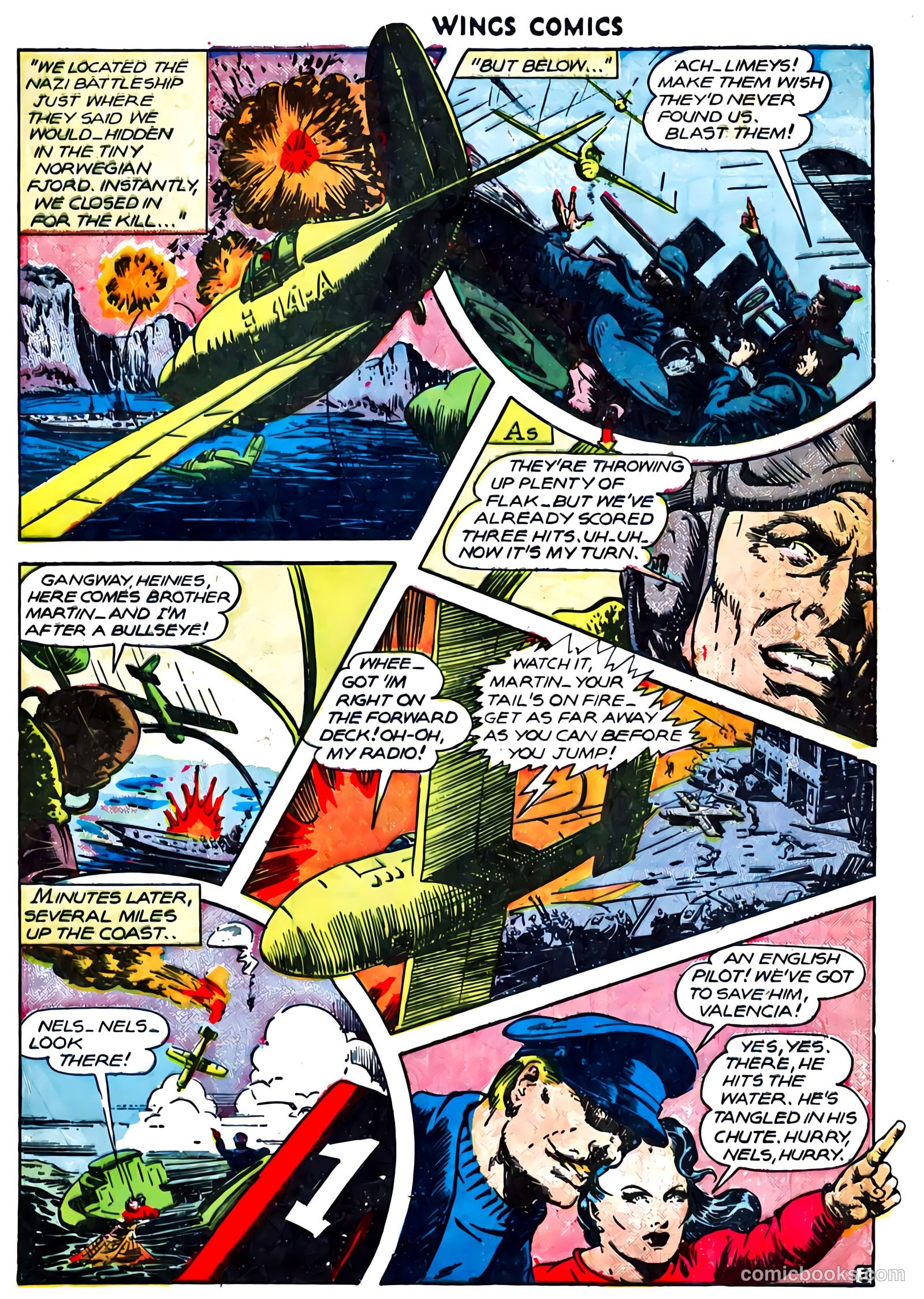 Wings Comics #73 — page 45 of 52