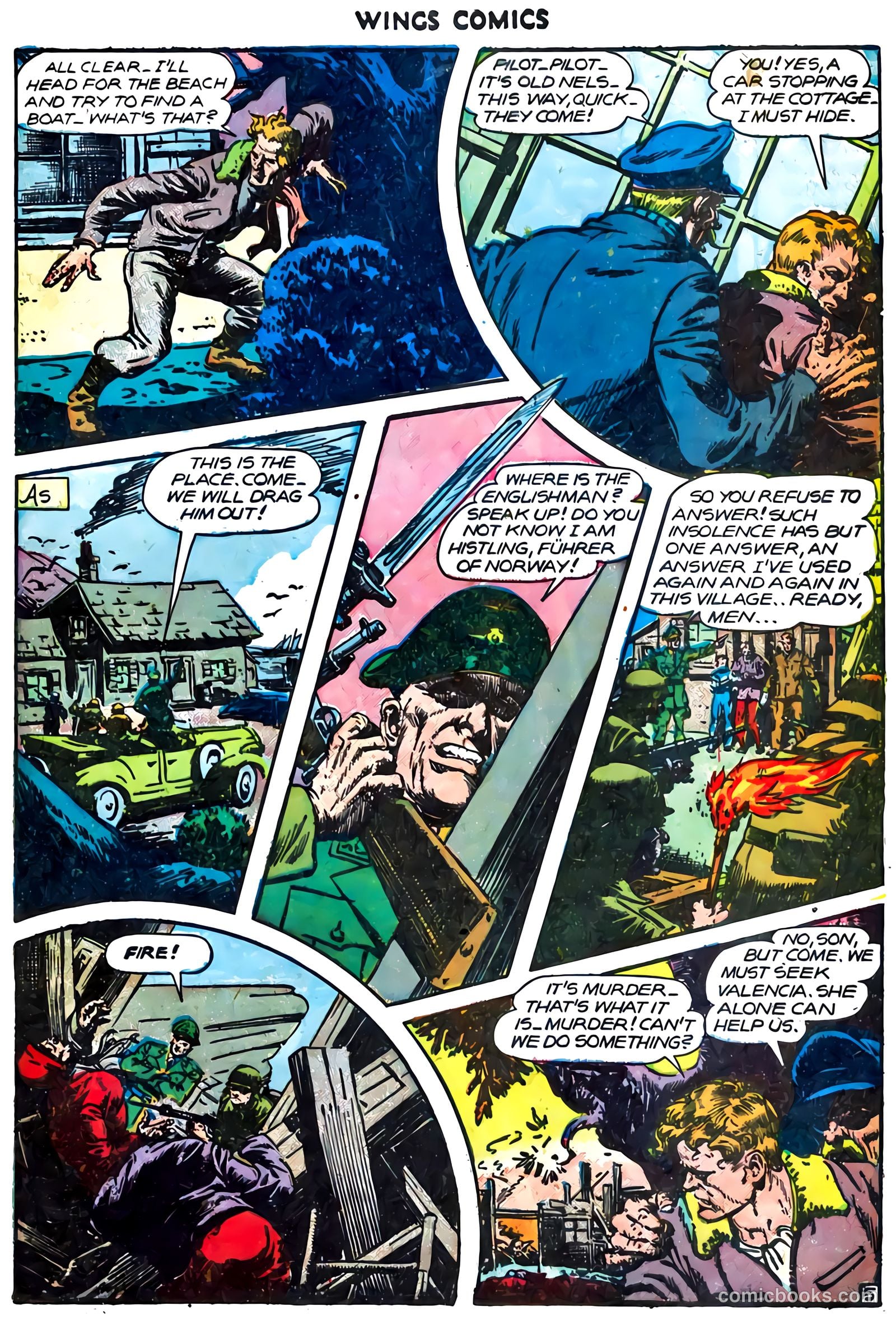 Wings Comics #73 — page 47 of 52