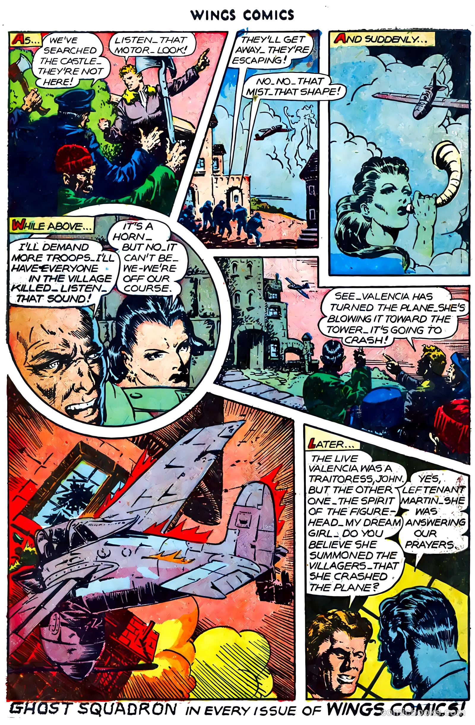 Wings Comics #73 — page 50 of 52