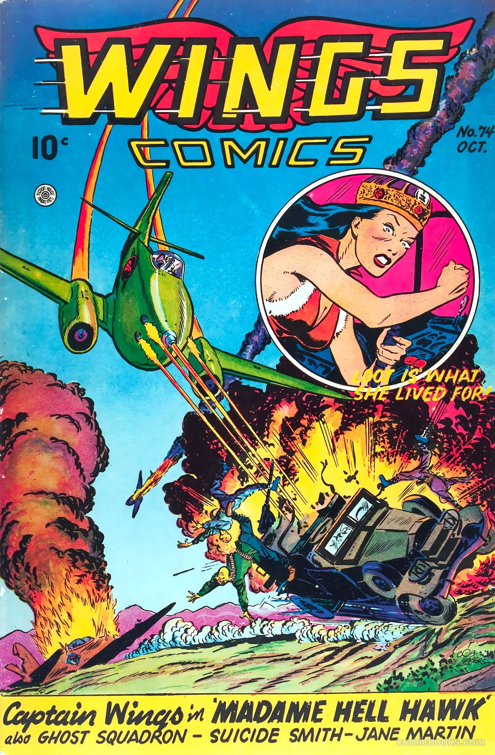 Wings Comics #74 — page 1 of 53