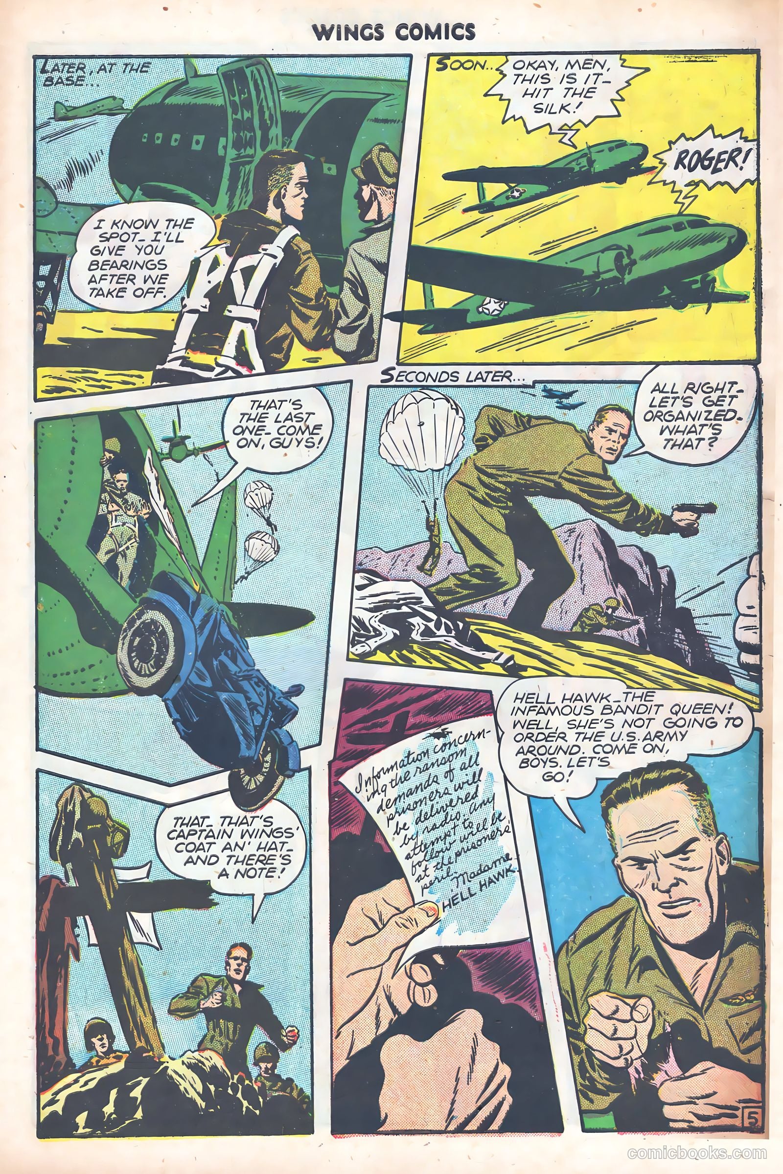 Wings Comics #74 — page 8 of 53