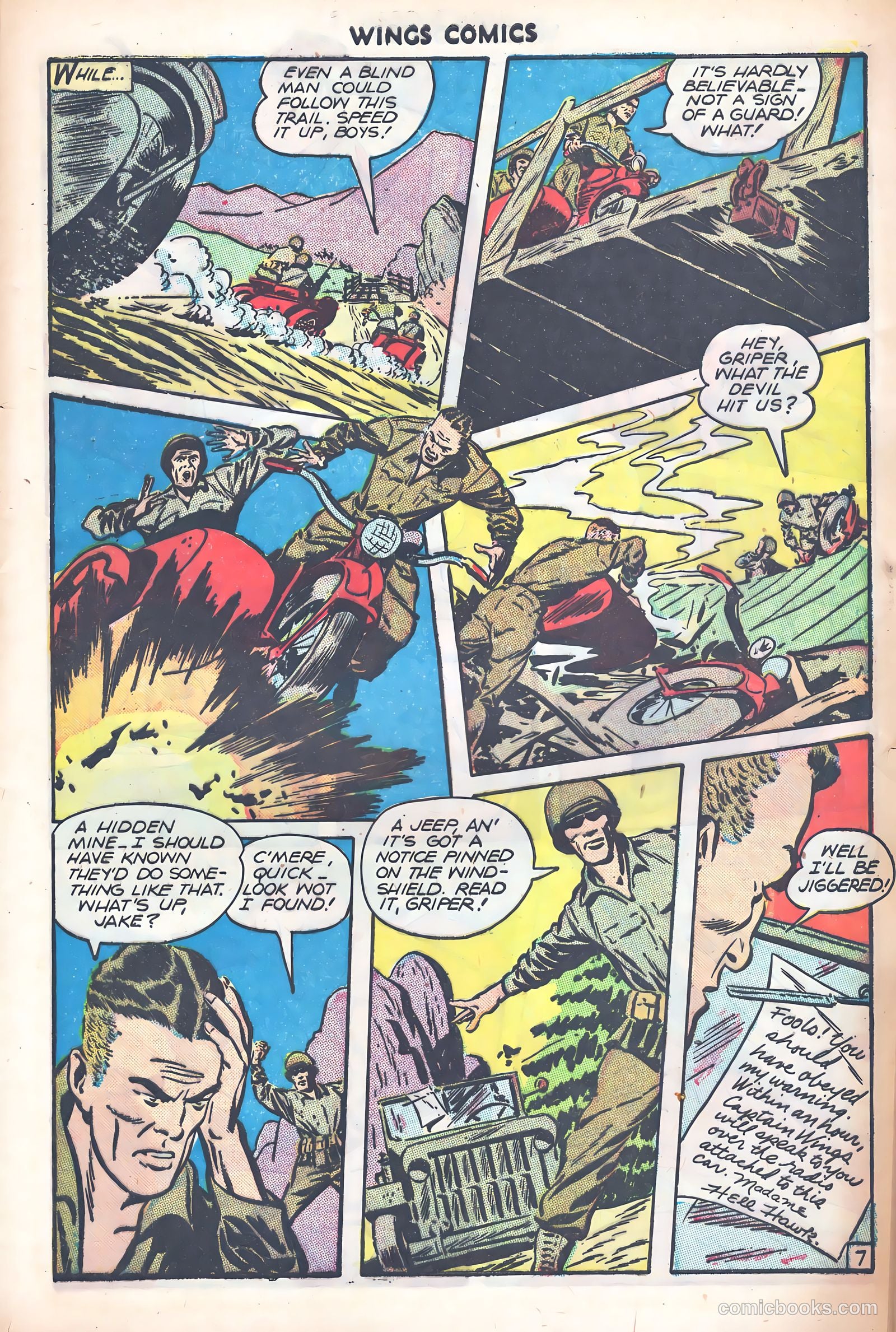 Wings Comics #74 — page 10 of 53