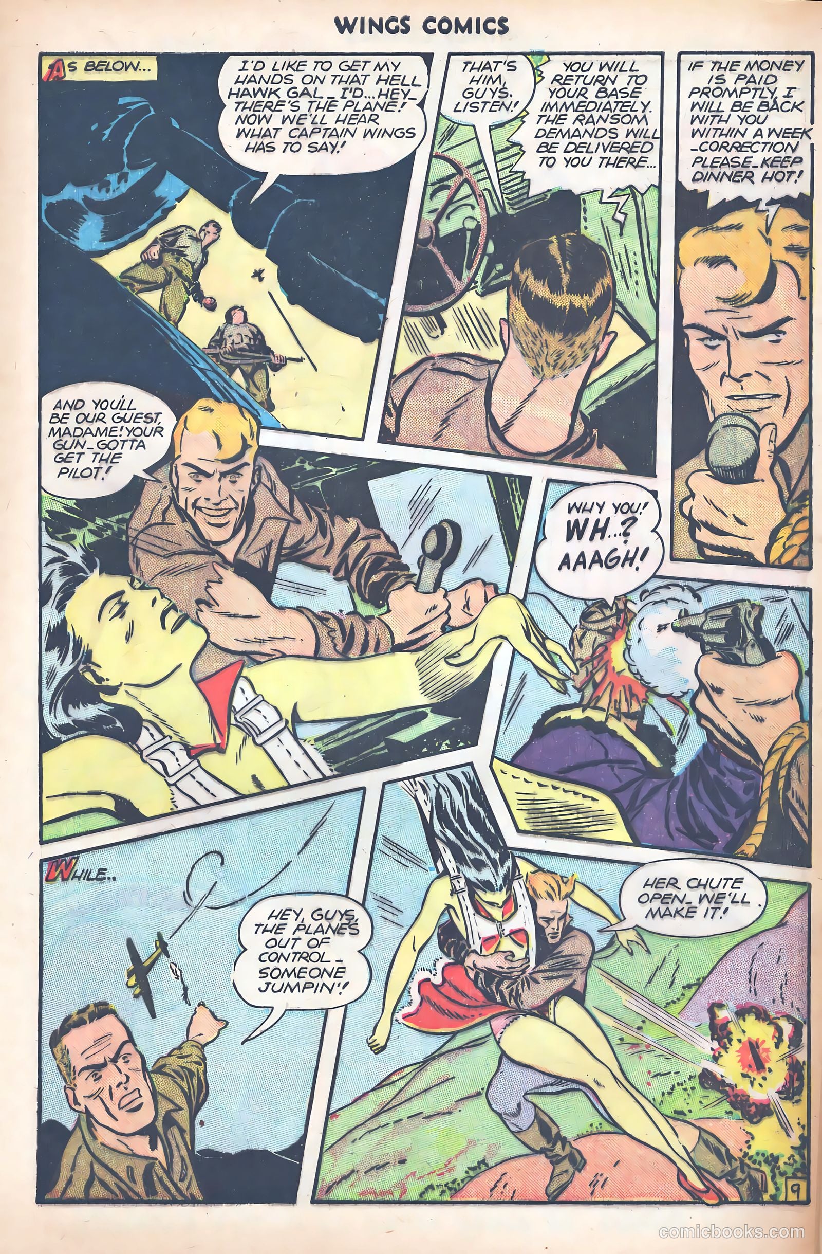 Wings Comics #74 — page 12 of 53
