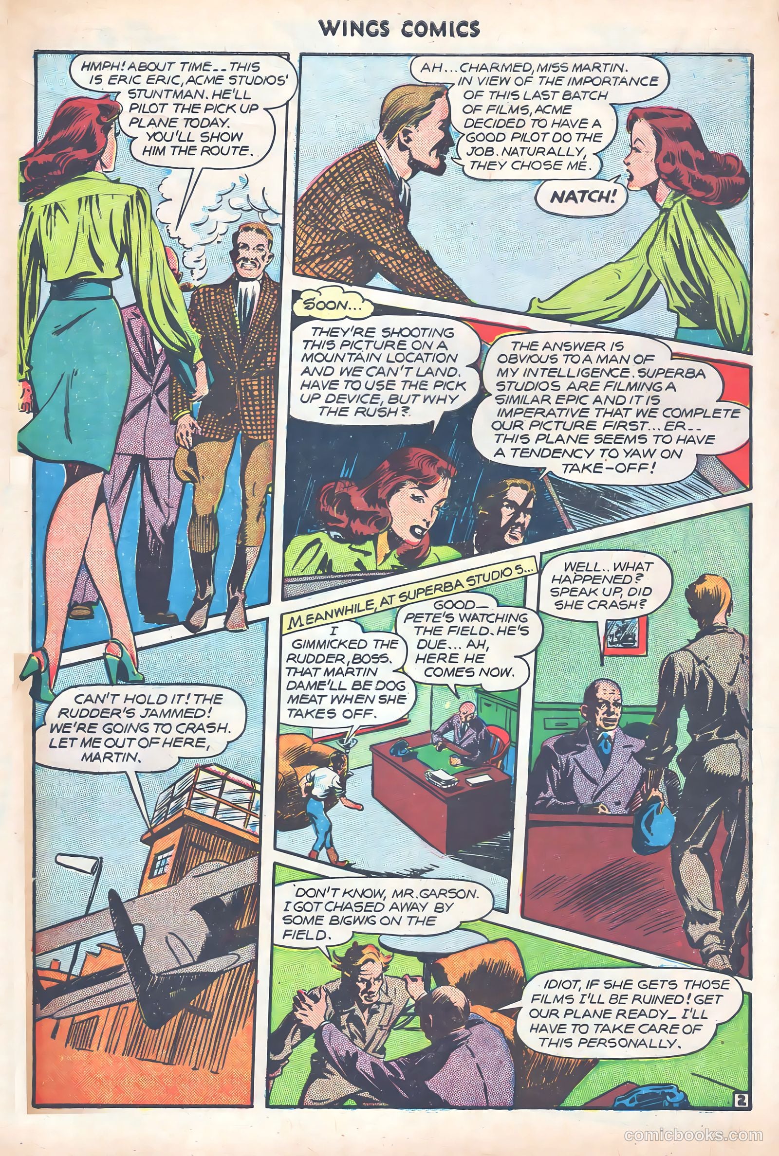 Wings Comics #74 — page 15 of 53