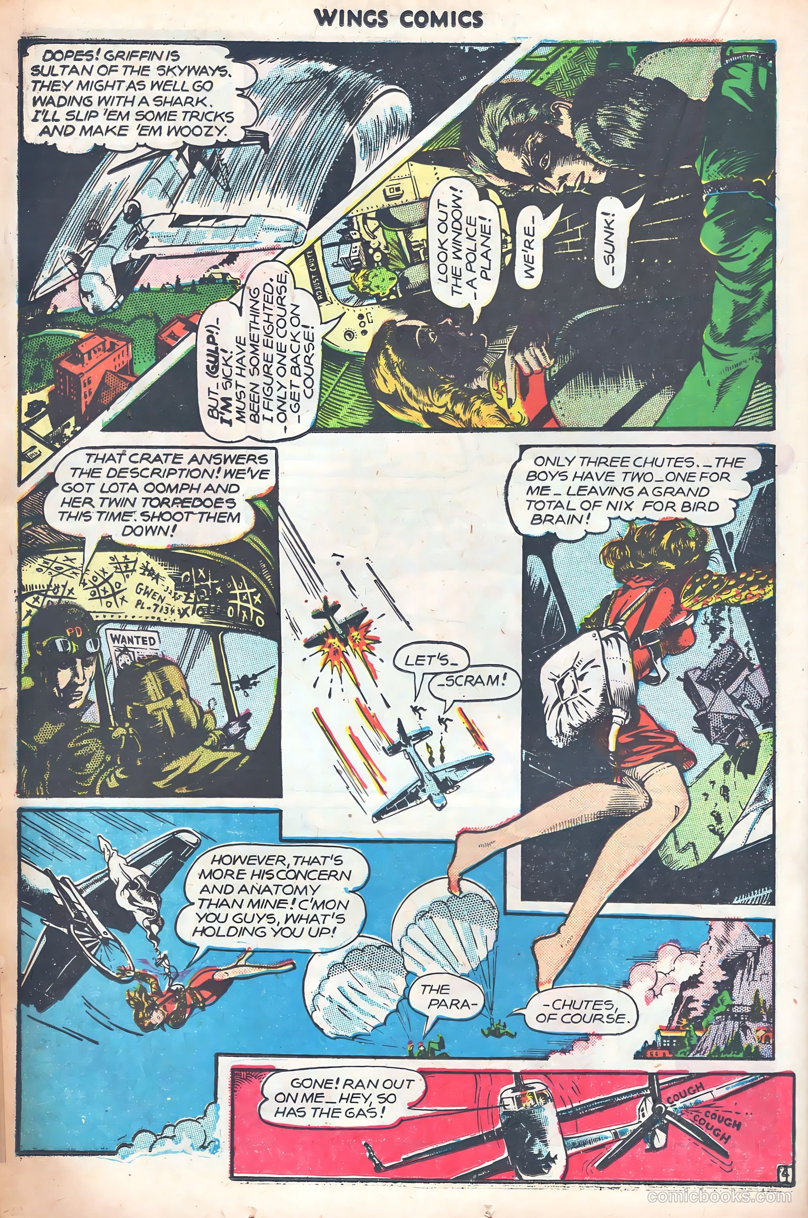 Wings Comics #74 — page 23 of 53