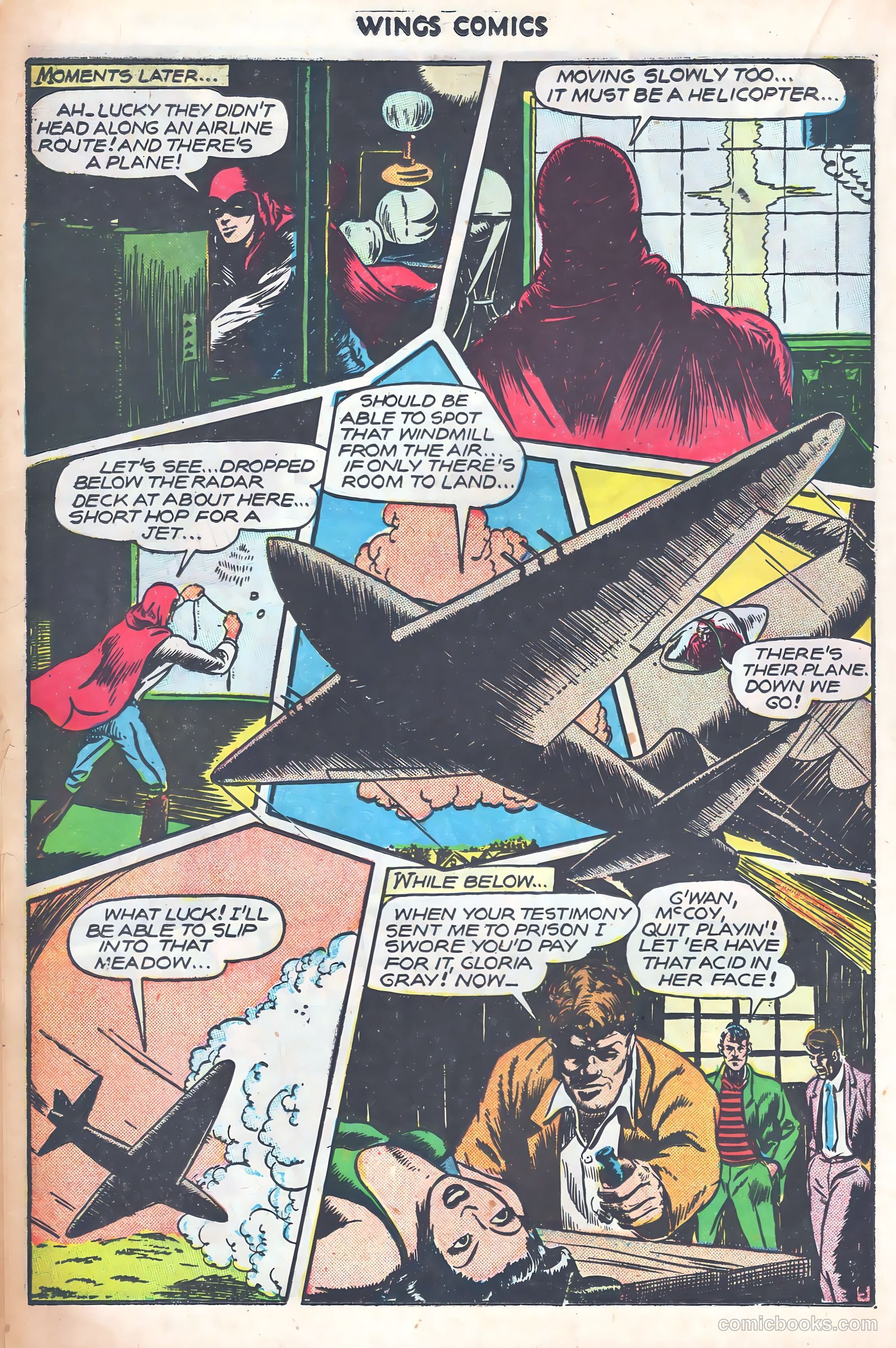Wings Comics #74 — page 35 of 53