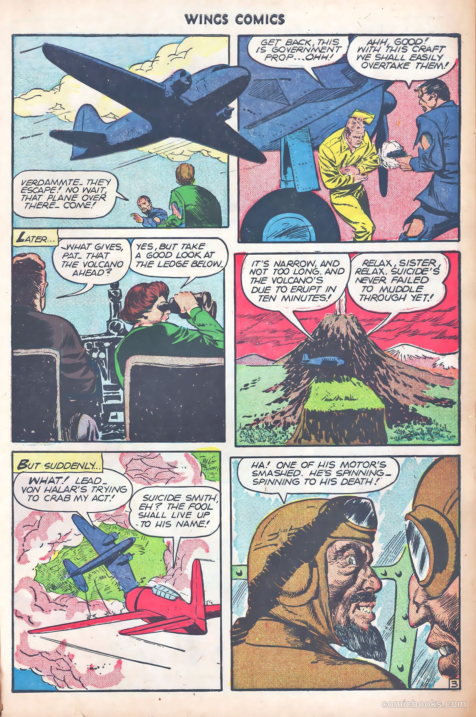 Wings Comics #74 — page 40 of 53