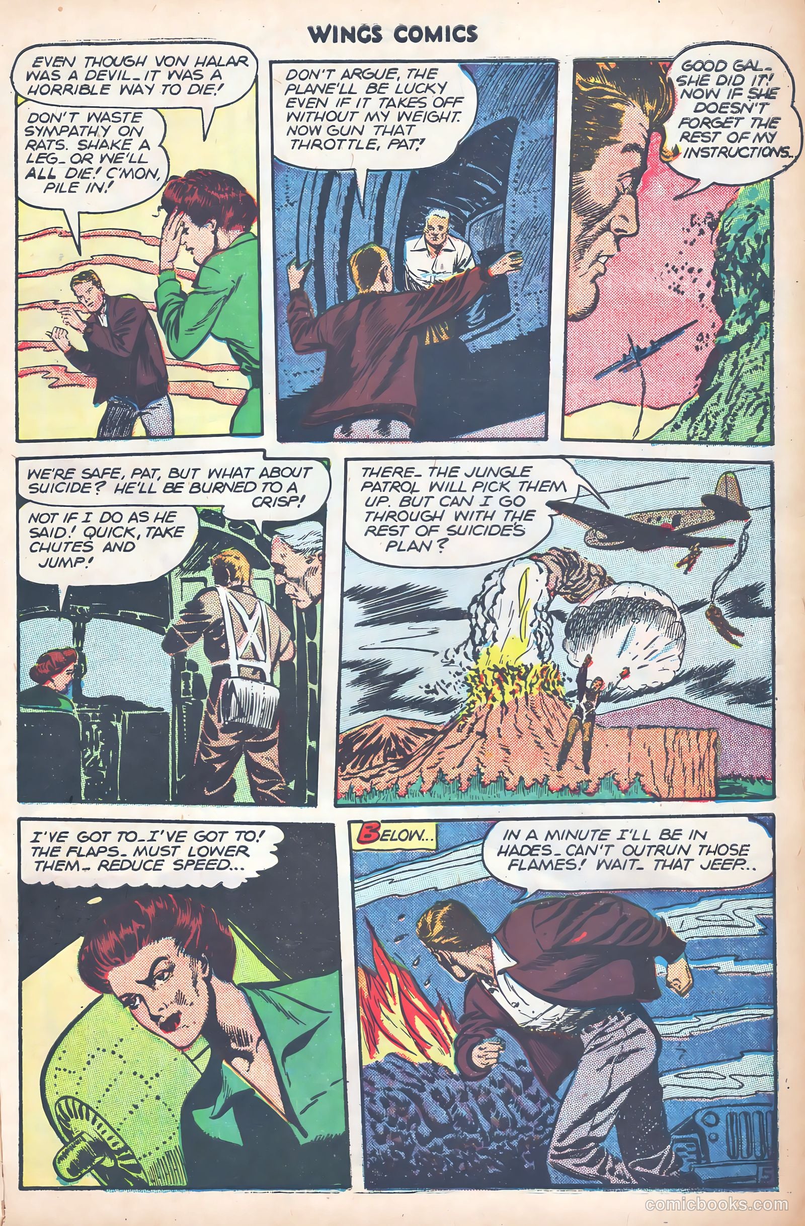 Wings Comics #74 — page 42 of 53