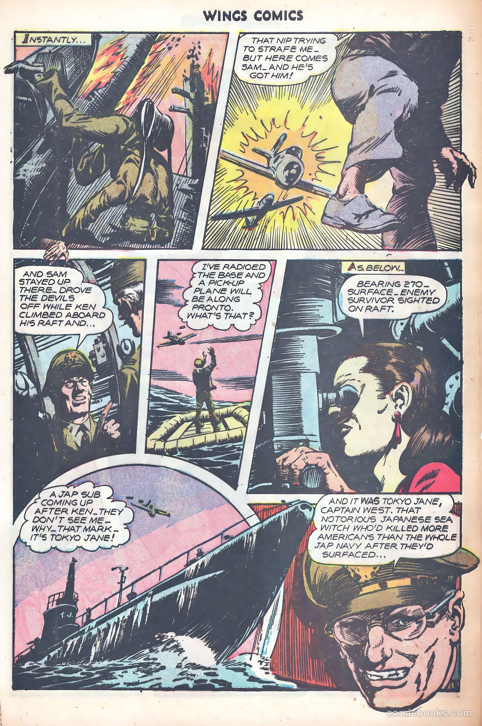 Wings Comics #74 — page 46 of 53