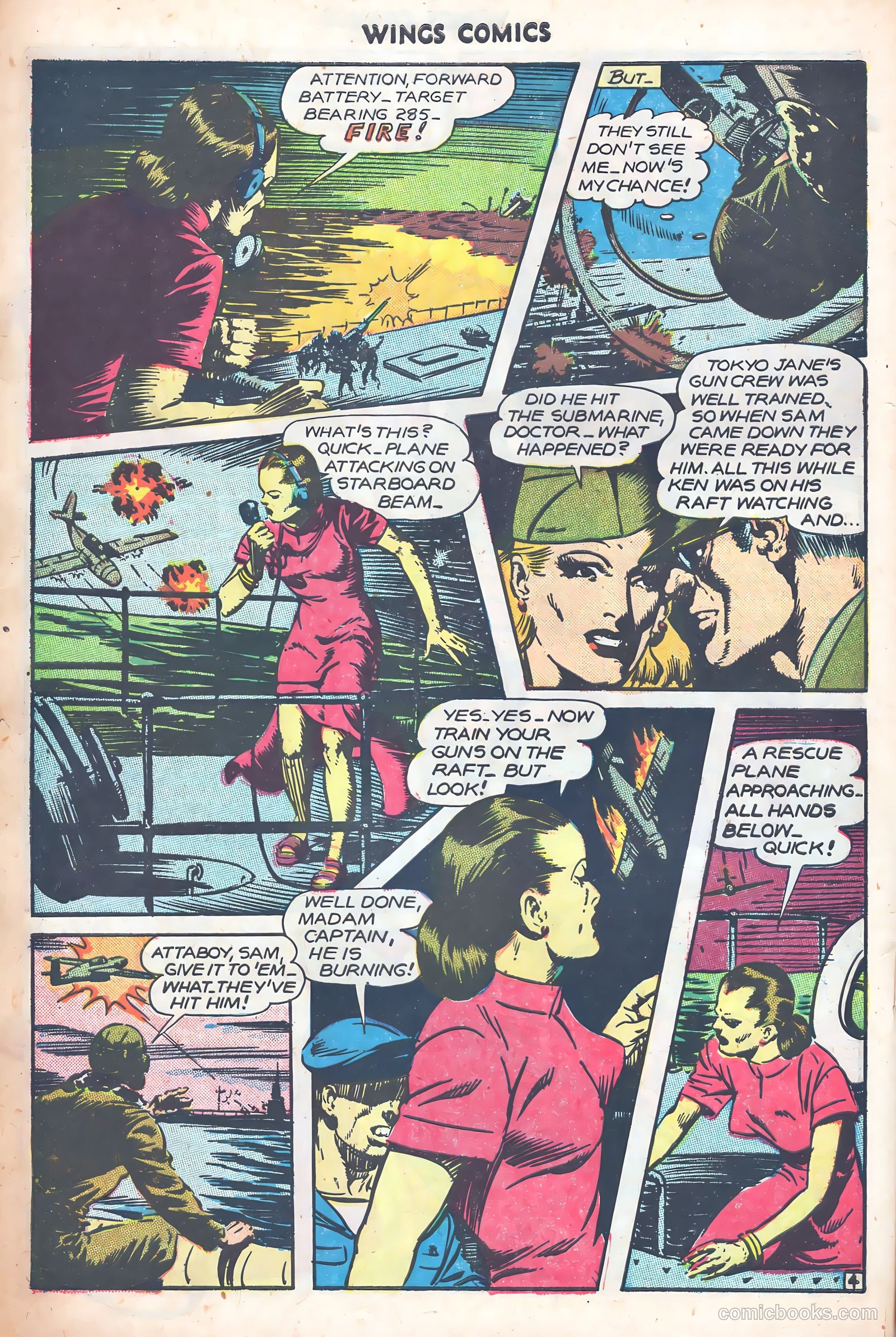 Wings Comics #74 — page 47 of 53