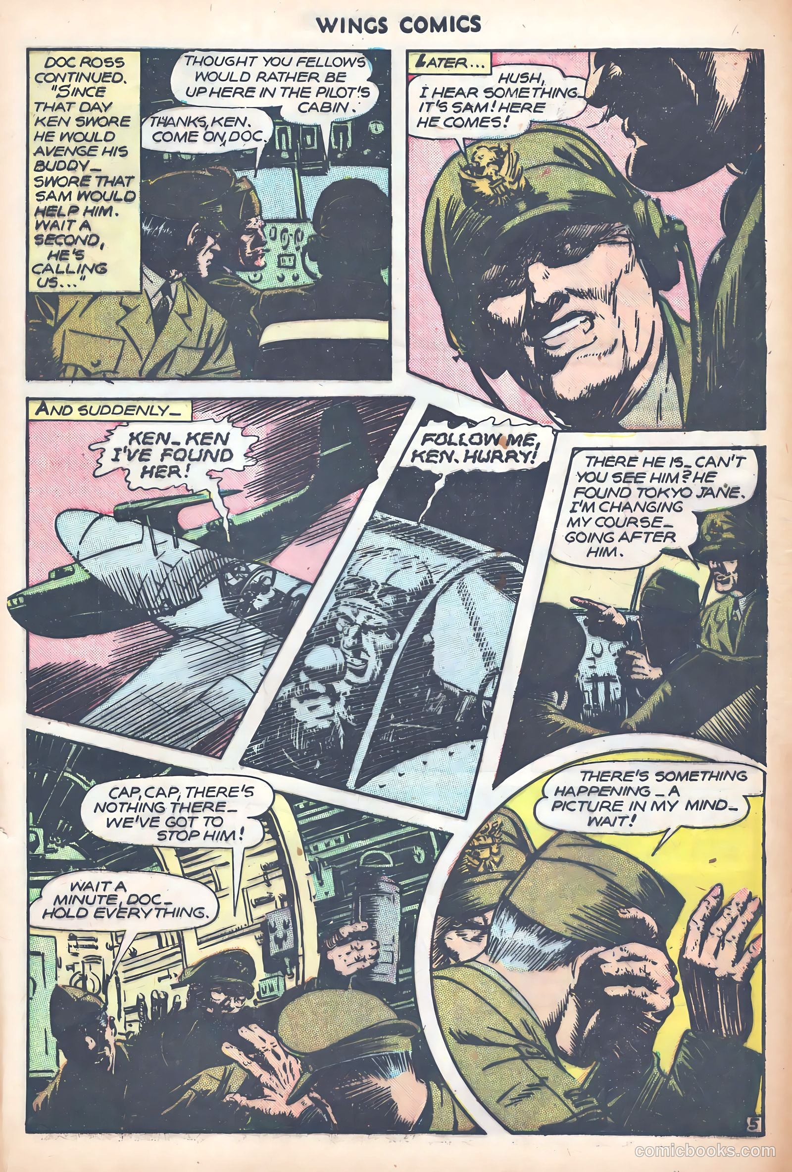 Wings Comics #74 — page 48 of 53
