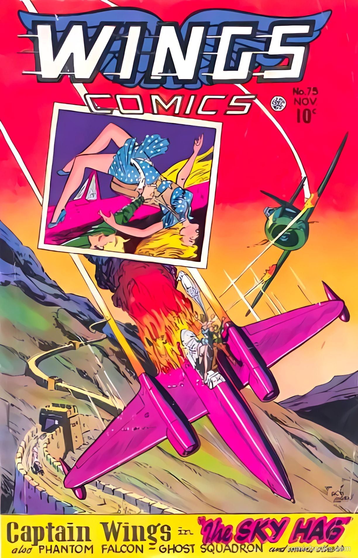 Wings Comics #75 — page 1 of 53