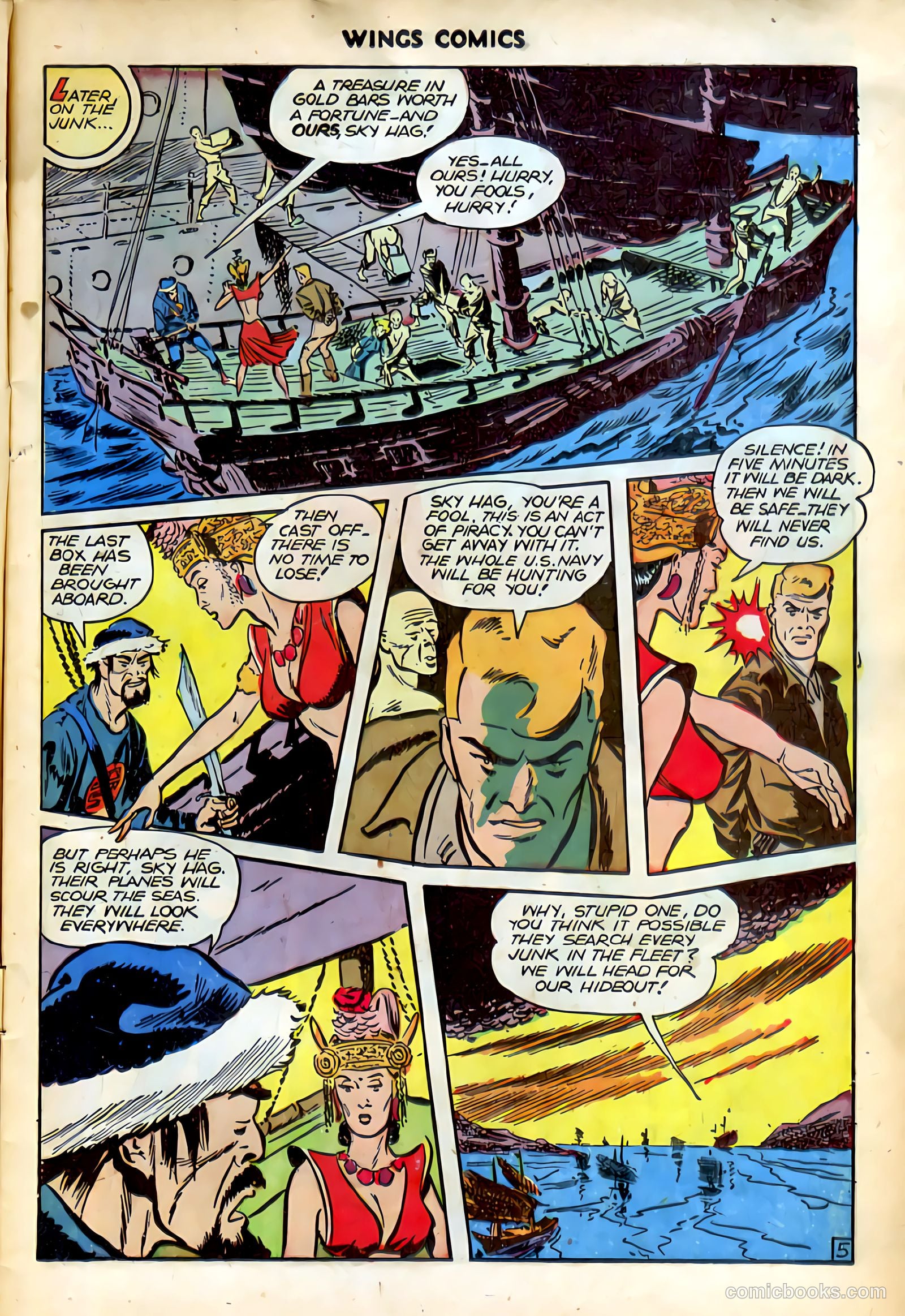 Wings Comics #75 — page 8 of 53