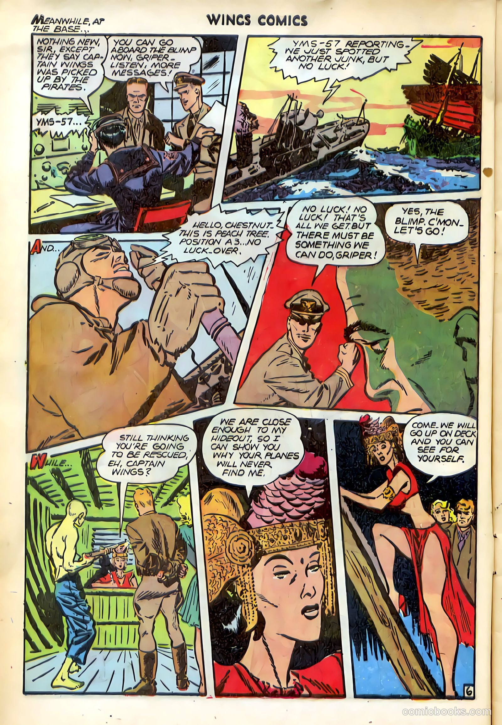 Wings Comics #75 — page 9 of 53