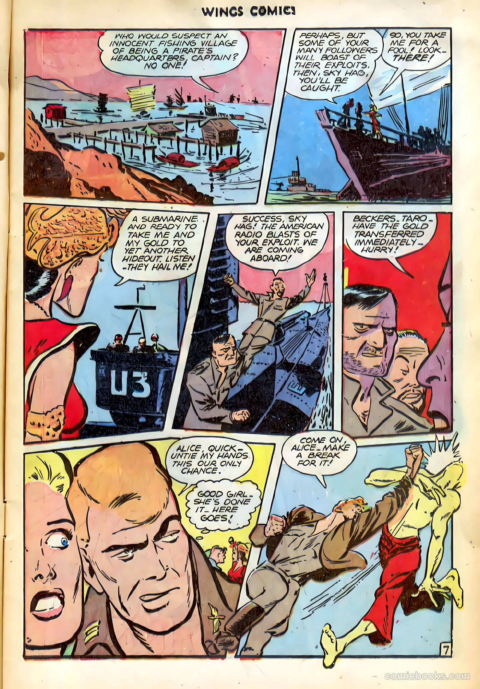 Wings Comics #75 — page 10 of 53
