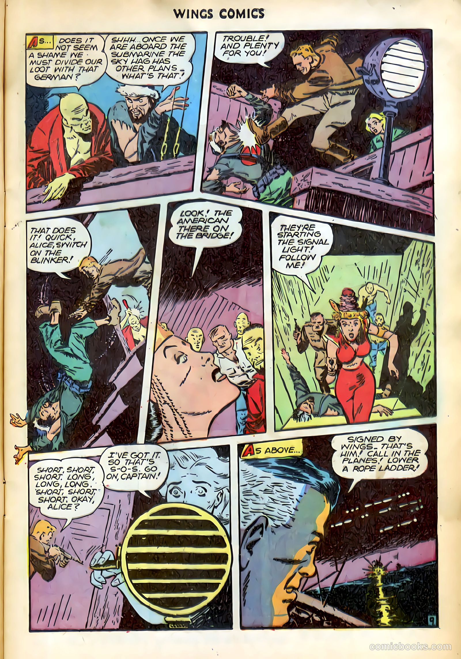 Wings Comics #75 — page 12 of 53