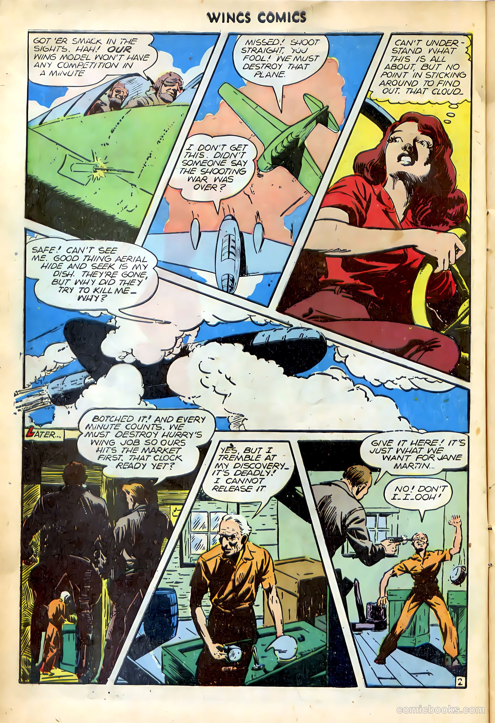 Wings Comics #75 — page 15 of 53